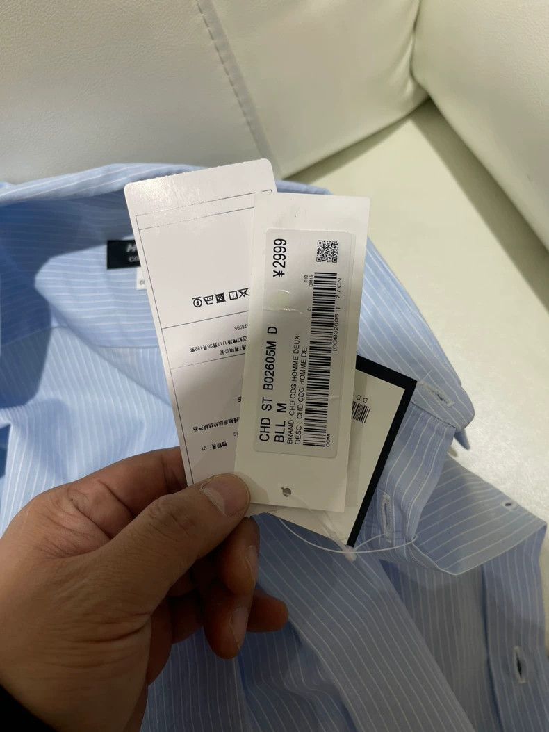 Comme des Garcons CDG HOMME DEUX men's shirt purchased from Big IT, brand new Size US M / EU 48-50 / 2 - 6 Thumbnail