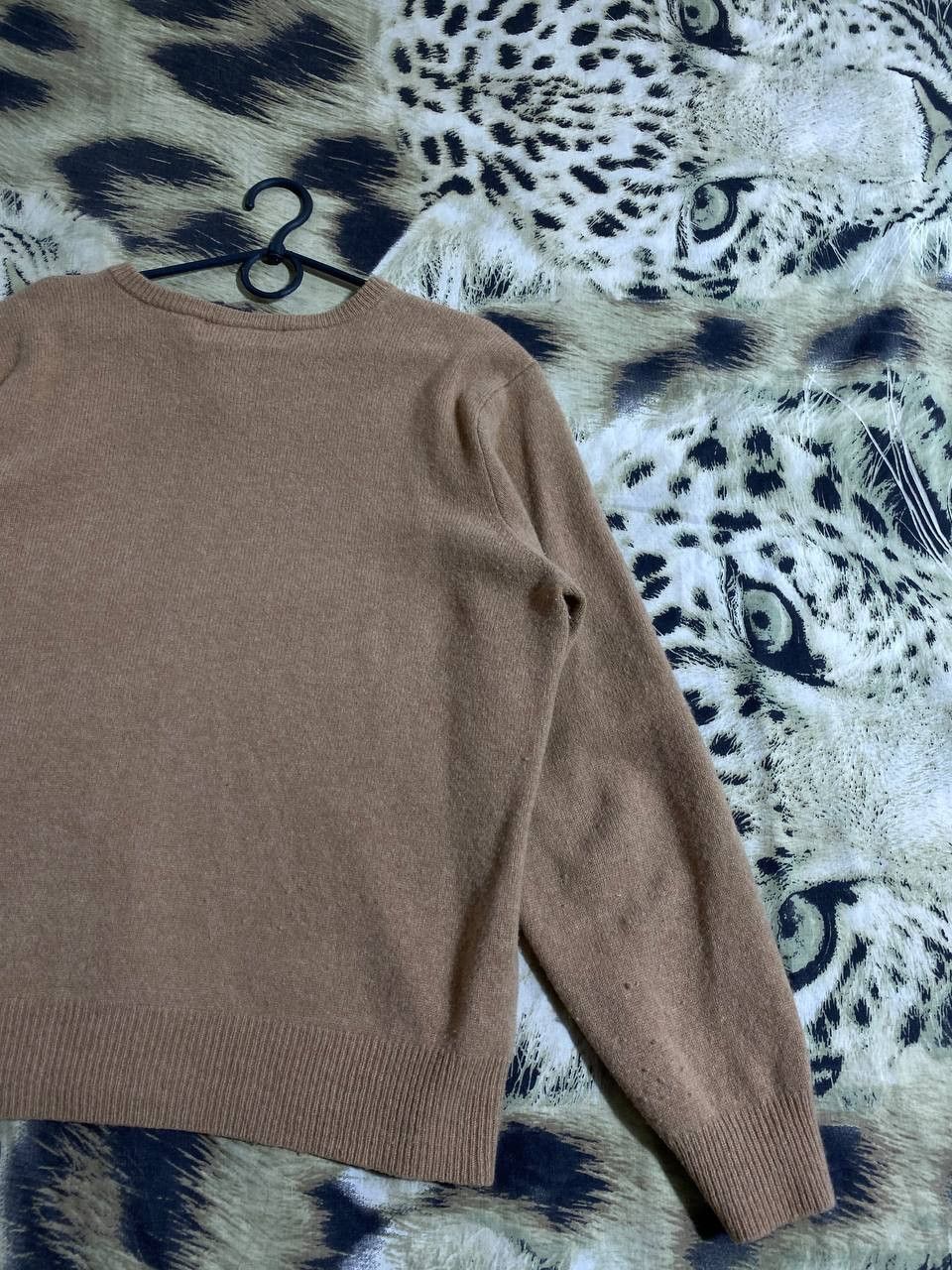 Polo Ralph Lauren × Ralph Lauren × Vintage 90s Vintage Polo Ralph Lauren Khaki Knit Sweater Size US XL / EU 56 / 4 - 11 Thumbnail