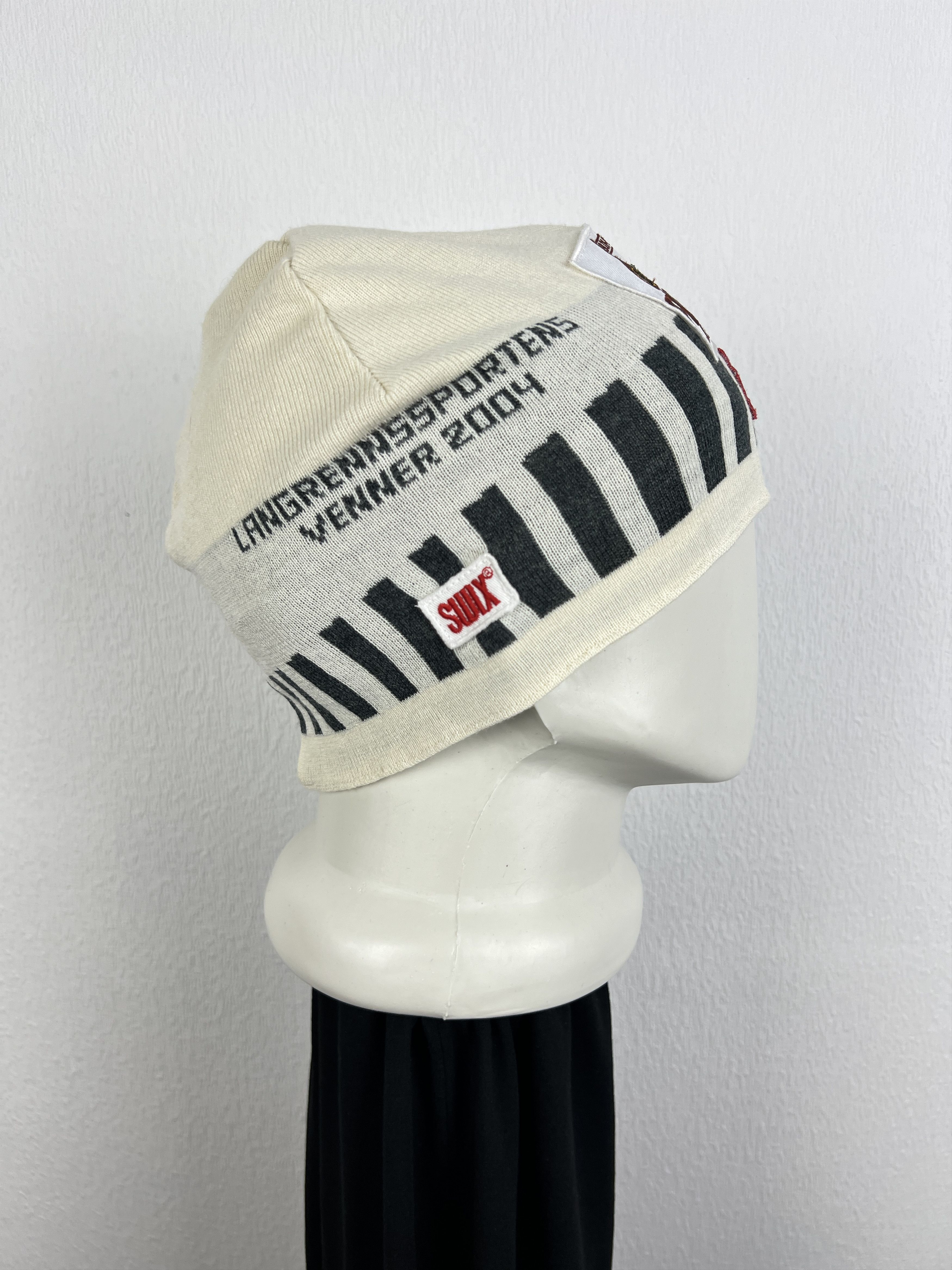 Vintage Swix Beanie Hat Ski Cap Biathlon Lined Norway Flag Sport Size ONE SIZE - 3 Thumbnail