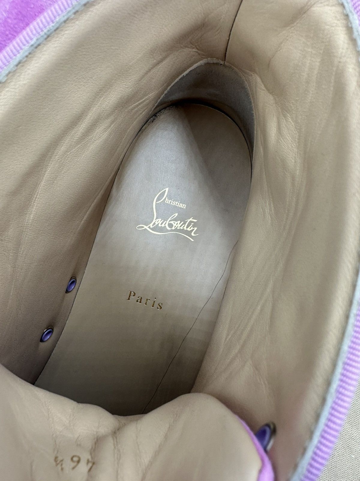 Christian Louboutin Christian Louboutin High Top Sneakers Size US 13 / EU 46 - 9 Thumbnail