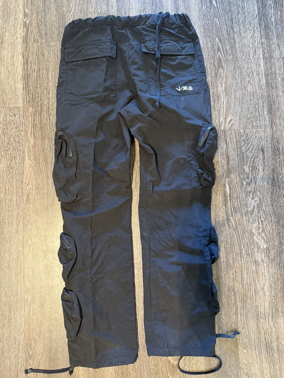 jacov WHOISJACOV 6 pocket cargo pants black Size US 32 / EU 48 - 4 Thumbnail