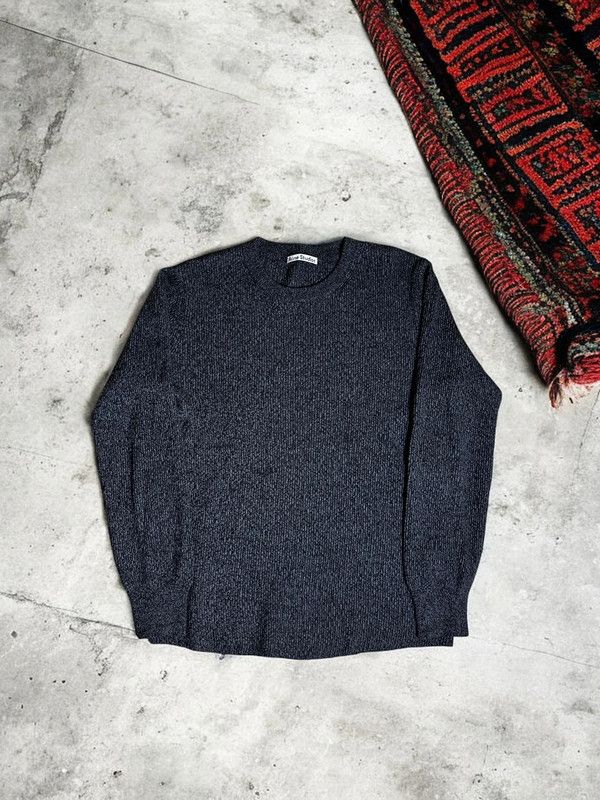 Acne Studios × Designer × Streetwear ***FINAL DROP***RARE ACNE STUDIOS DISA  WOOL KNIT SWEATER S-M | Grailed