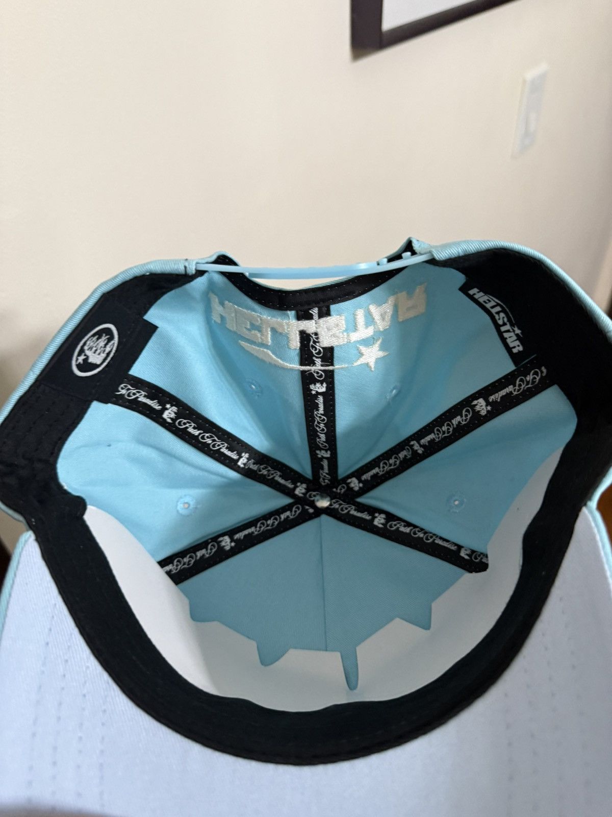 HELLSTAR HELLSTAR SNAPBACK HAT Baby Blue Brand New Size ONE SIZE - 6 Thumbnail
