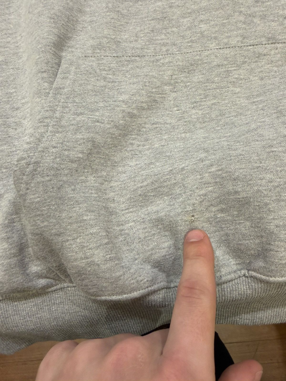 Number (N)ine Number (N)ine Common Bass Hoodie - Grey Size US L / EU 52-54 / 3 - 6 Thumbnail