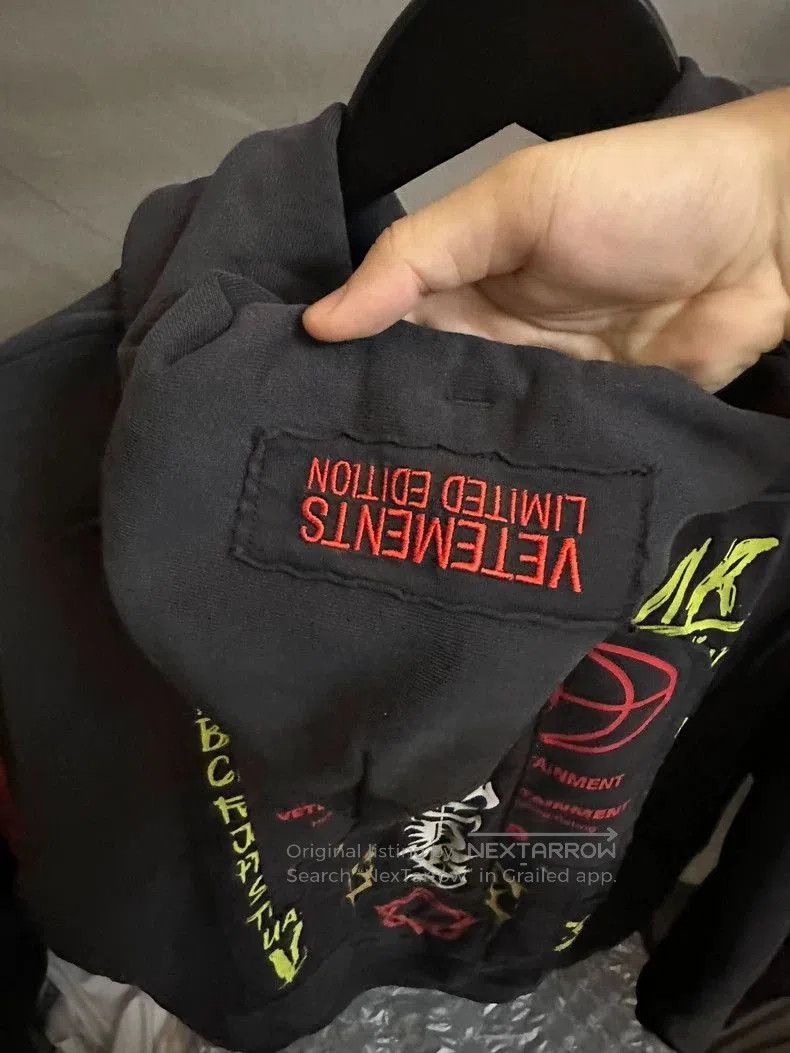 Vetements Vetements Patchwork Graphic Hoodie. Size US XS / EU 42 / 0 - 4 Thumbnail