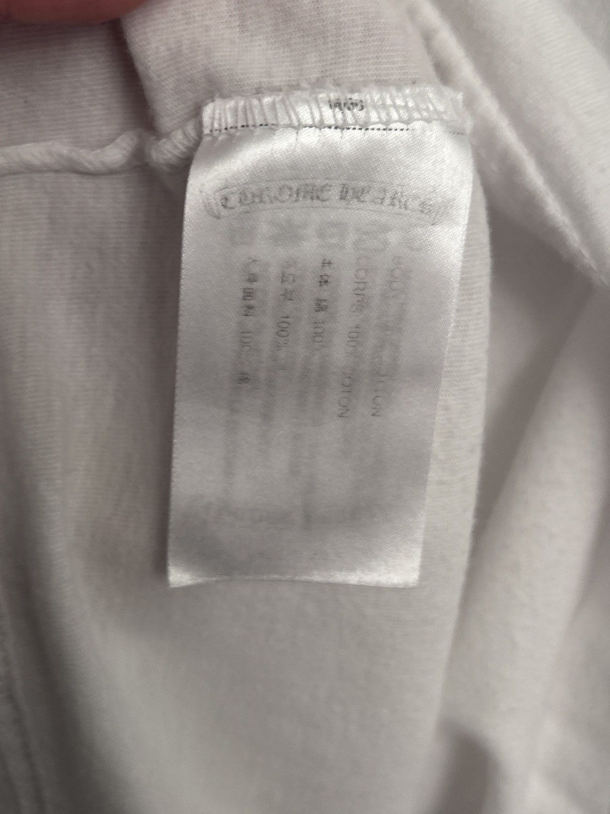 Chrome Hearts Chrome Hearts Multi Logo long sleeve white tee Size Medium Size US M / EU 48-50 / 2 - 8 Thumbnail