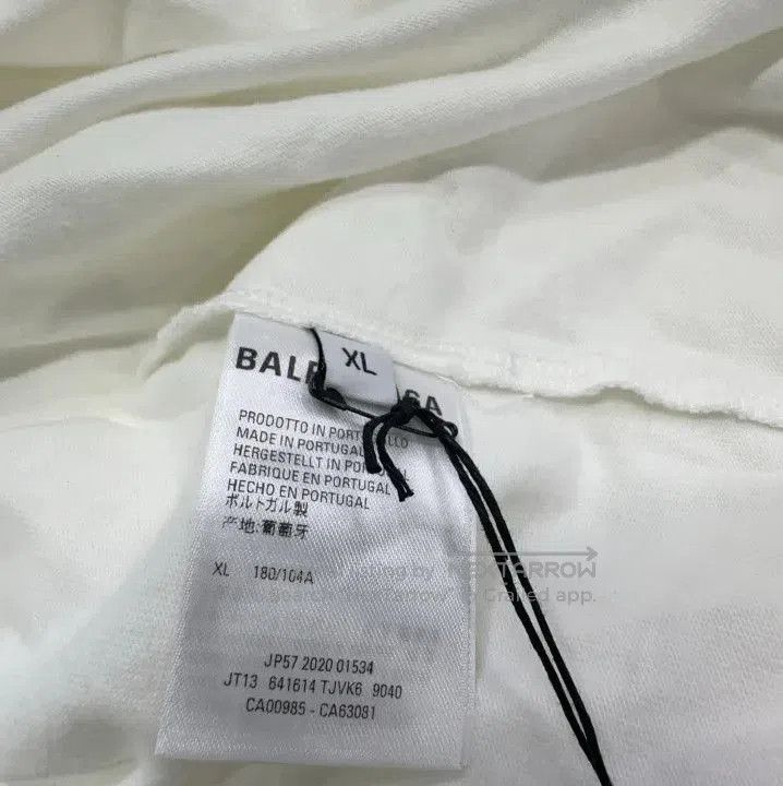 Balenciaga Balenciaga Marathon Print White T. Size US XL / EU 56 / 4 - 5 Thumbnail