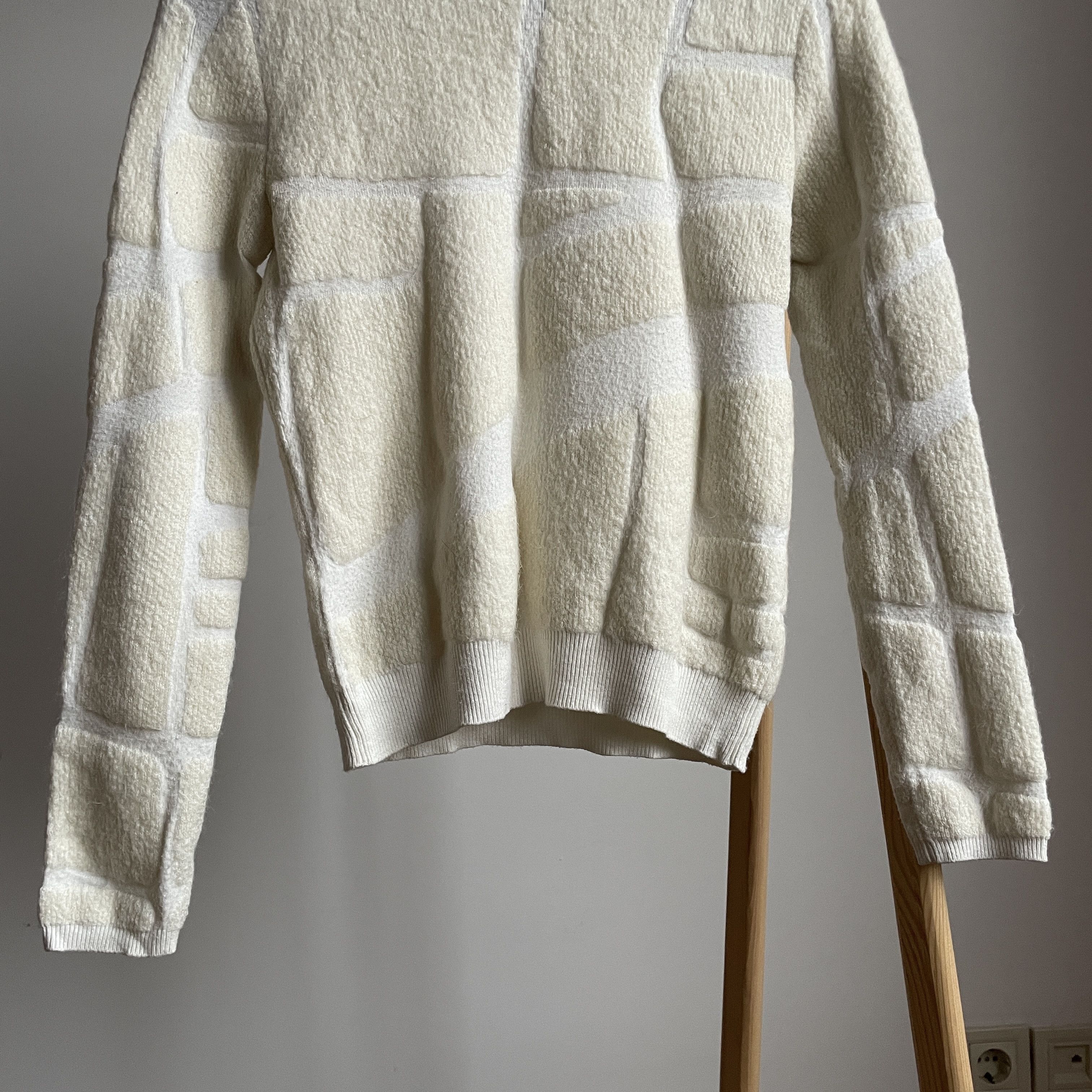 Max Mara Max Mara x Liu Wei Capsule Collection Monopolis Wool Sweater Size XS / US 0-2 / IT 36-38 - 6 Thumbnail