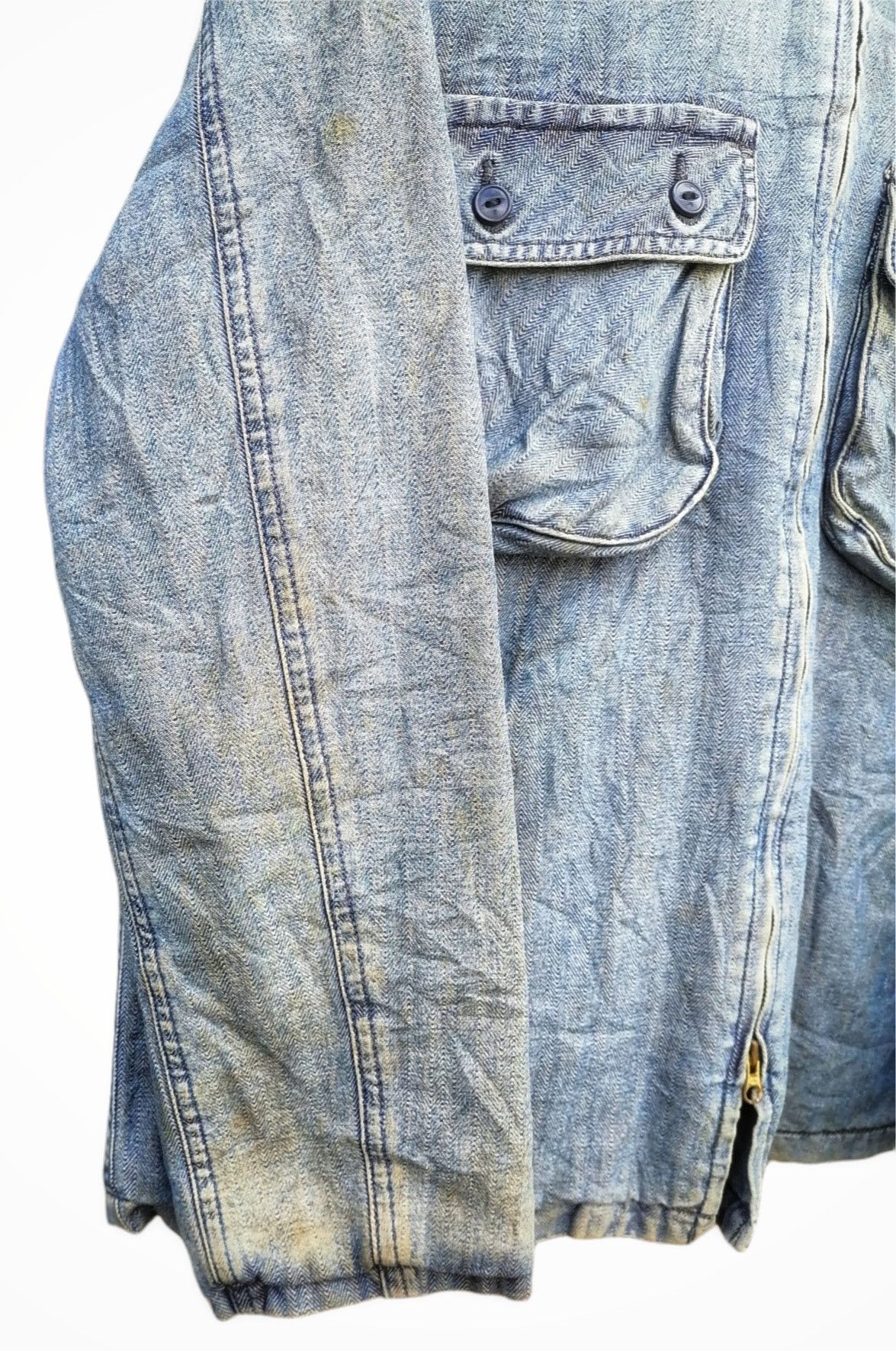 Full Count & Co. × Japanese Brand 🔥DELETE TODAY🔥Vintage Full Count Denim Jacket Size US M / EU 48-50 / 2 - 9 Thumbnail