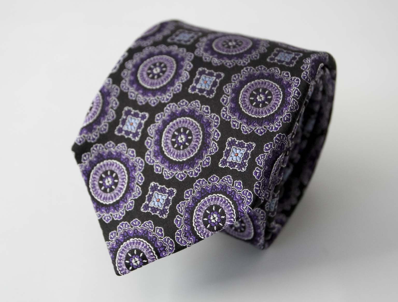 Other JZ Richards Tie Dark Purple Silk Made in USA Size ONE SIZE - 1 Thumbnail