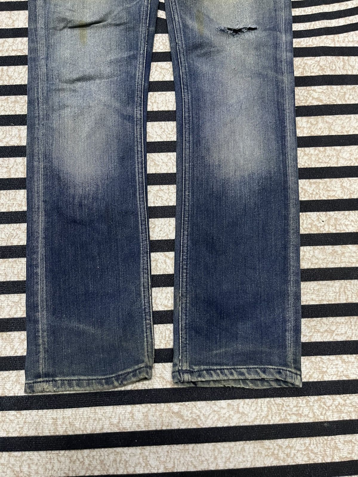 Nudie Jeans 2000s NUDIE JEANS CO SKINNY JEANS WASHABLE DISTRESSED JEANS Size US 29 - 4 Thumbnail