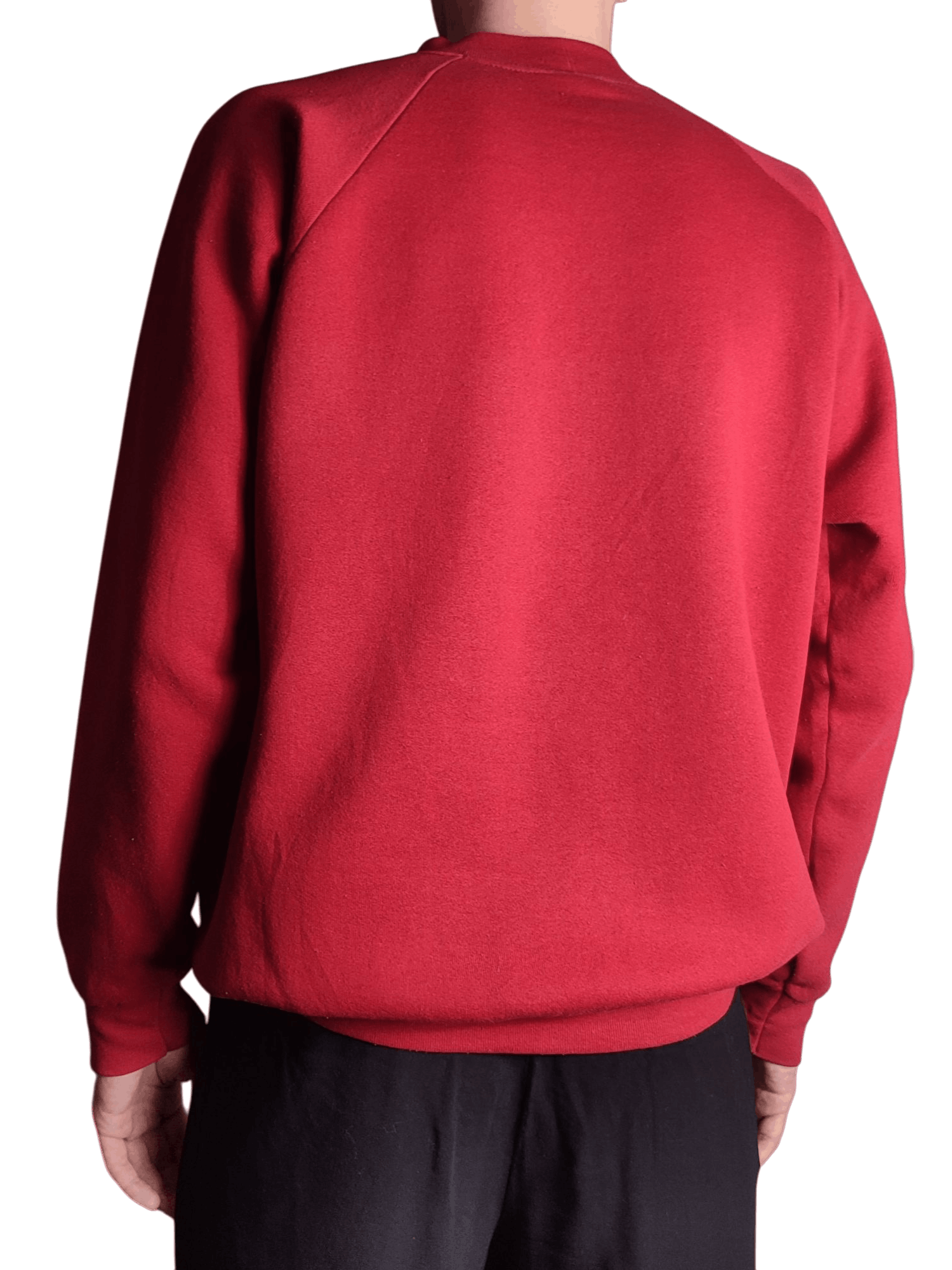Fruit Of The Loom Vintage Blank Sweatshirt Size US XL / EU 56 / 4 - 2 Thumbnail