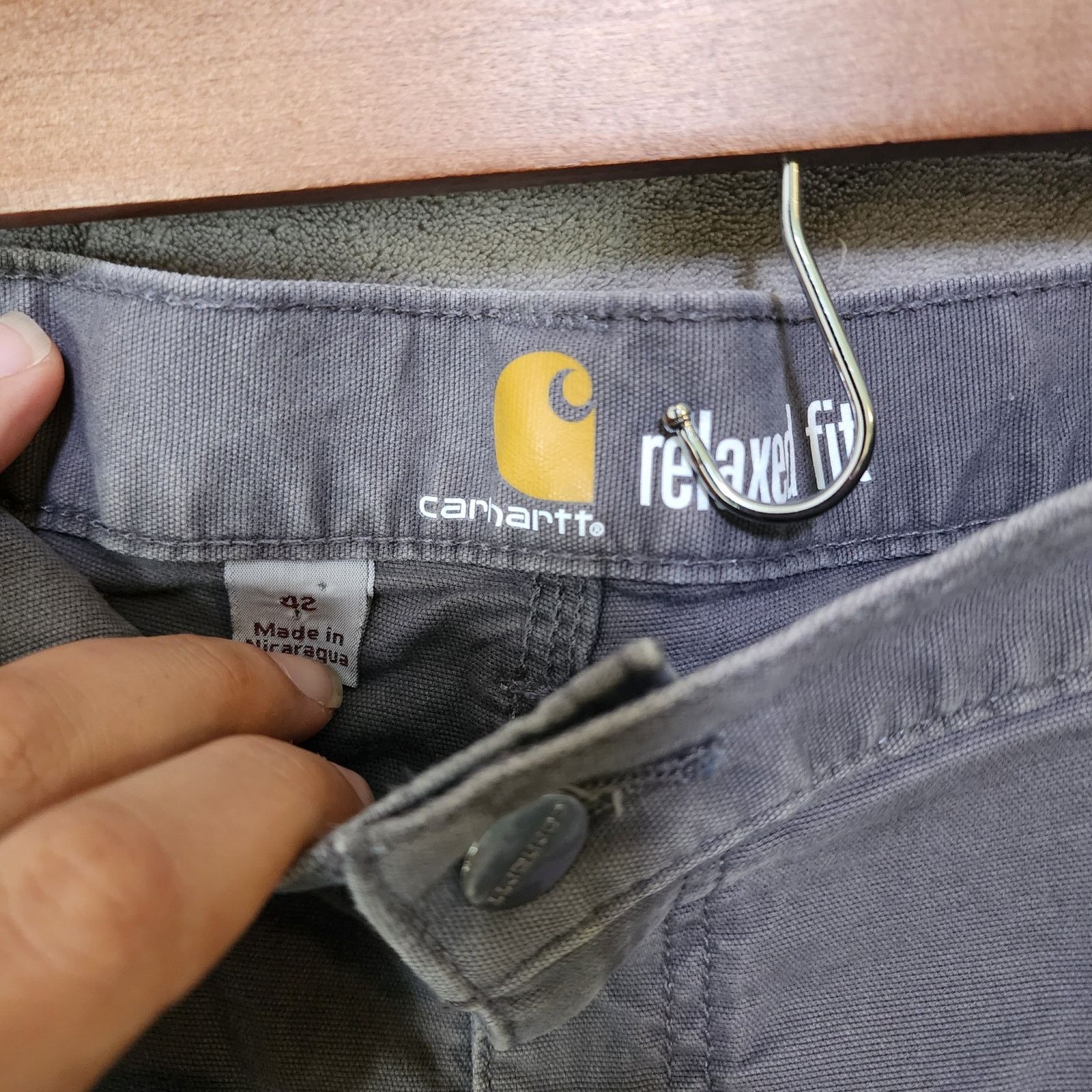 Carhartt Carhartt Men's Size 42 Cargo Work Shorts RN 14806 Size US 42 / EU 58 - 4 Thumbnail