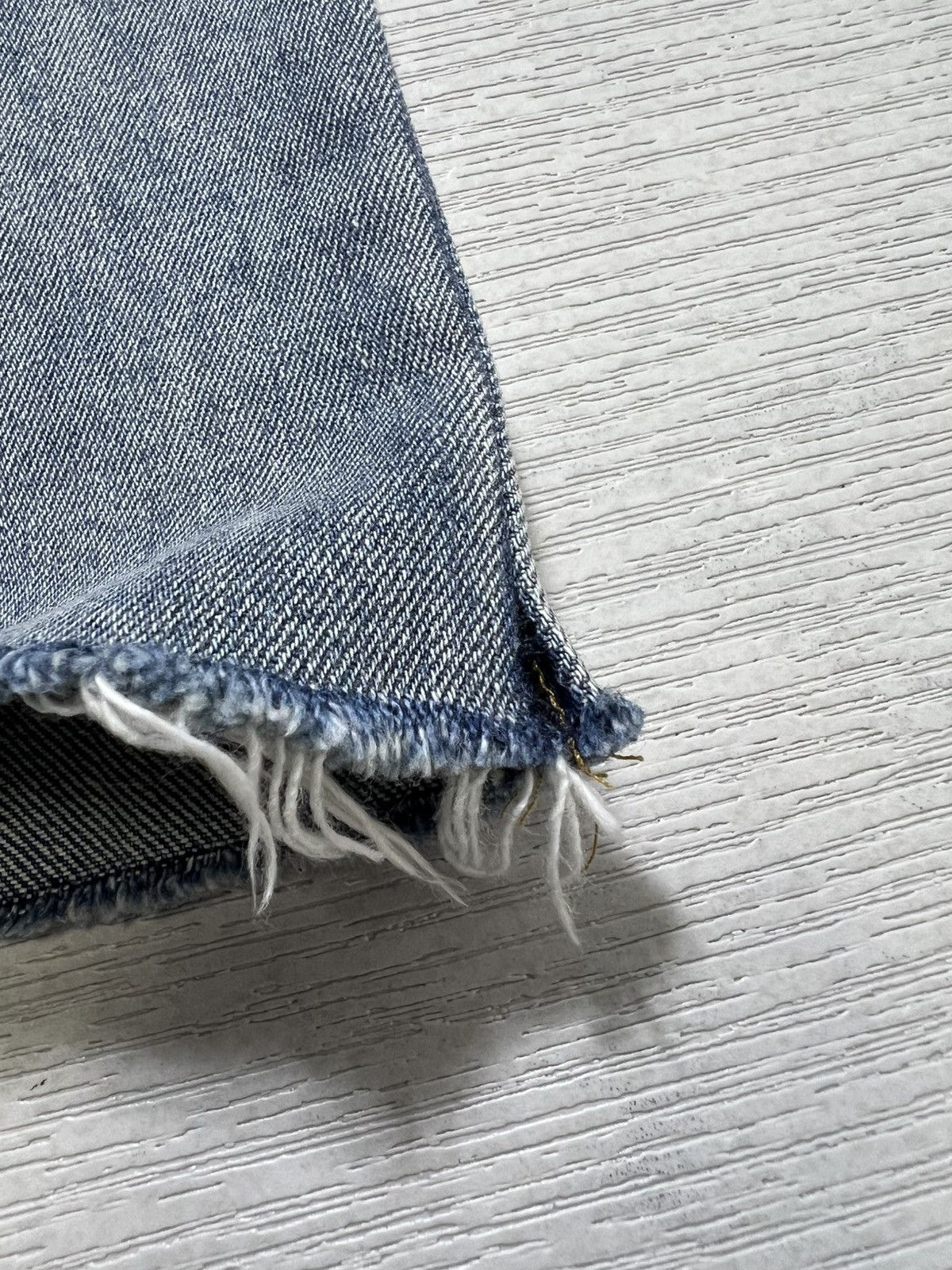 Celine Celine - Hedi Slimane - Raw Hem Distressed Denim Jeans Size US 28 / EU 44 - 10 Thumbnail