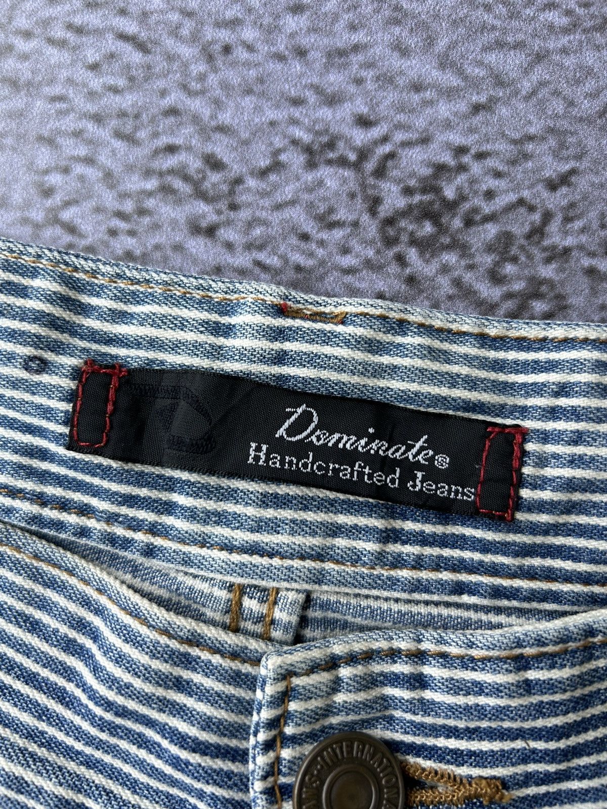 If Six Was Nine 💸BINDINGOFFER💸Dominate striped short pants patched styled Size US 34 / EU 50 - 9 Thumbnail