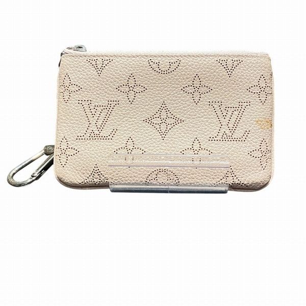 Louis Vuitton Louis Vuitton Louis Vuitton Pochette Cle Mahina Coin Case Leather Coin Case M69508 Size ONE SIZE - 1 Thumbnail