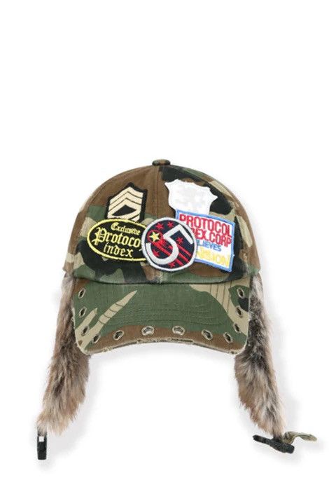 PROJECT G/R Protocal Index CAMO TROOPER HAT PROJECT GR stk Size ONE SIZE - 4 Thumbnail