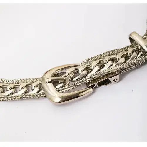 Other Vintage Y2k Metal Style Chain Belt Size ONE SIZE - 3 Thumbnail