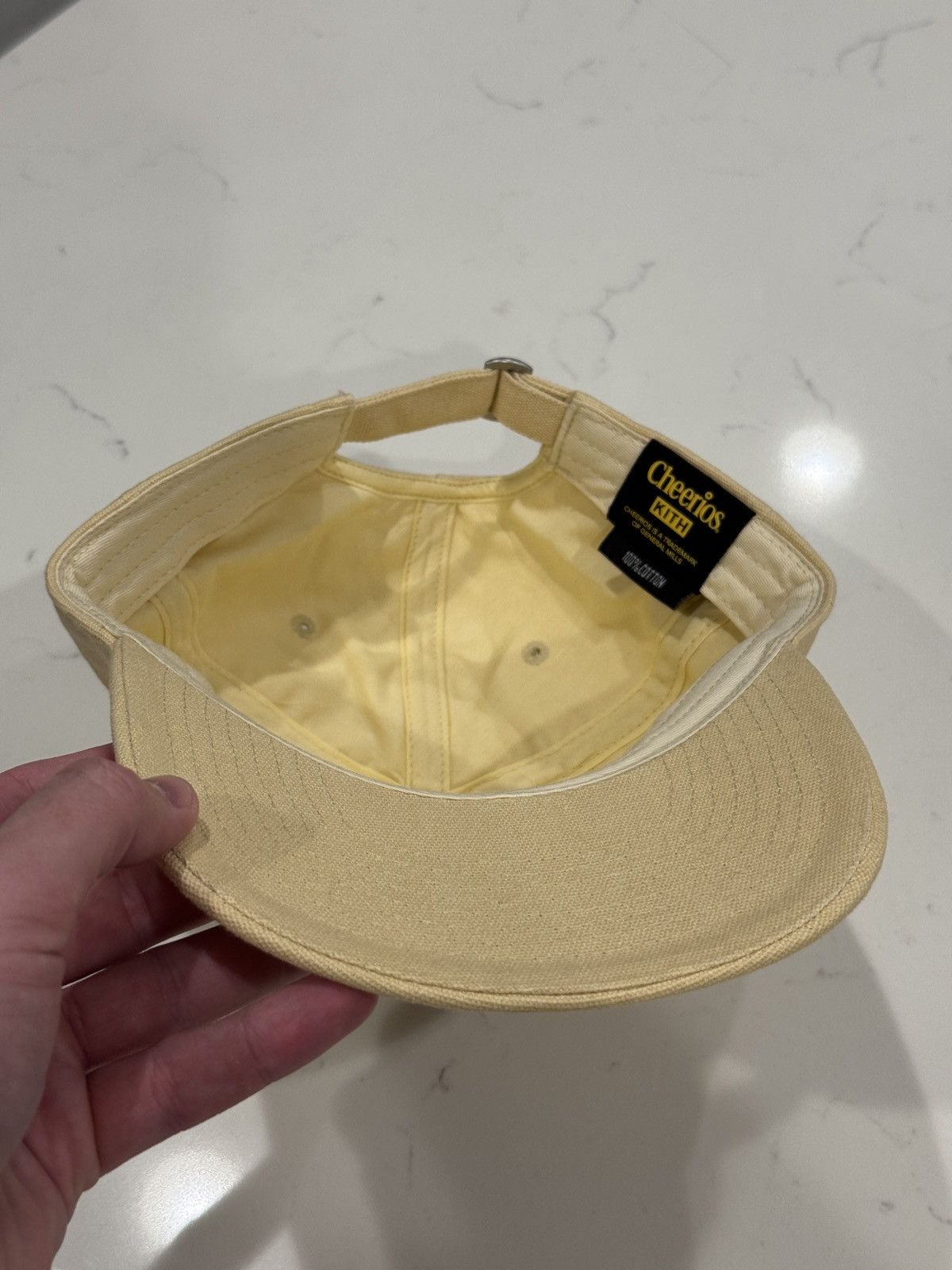 Kith Kith x Cheerios Mens Natural Canvas Cap Treats Brand NEW Size ONE SIZE - 5 Thumbnail