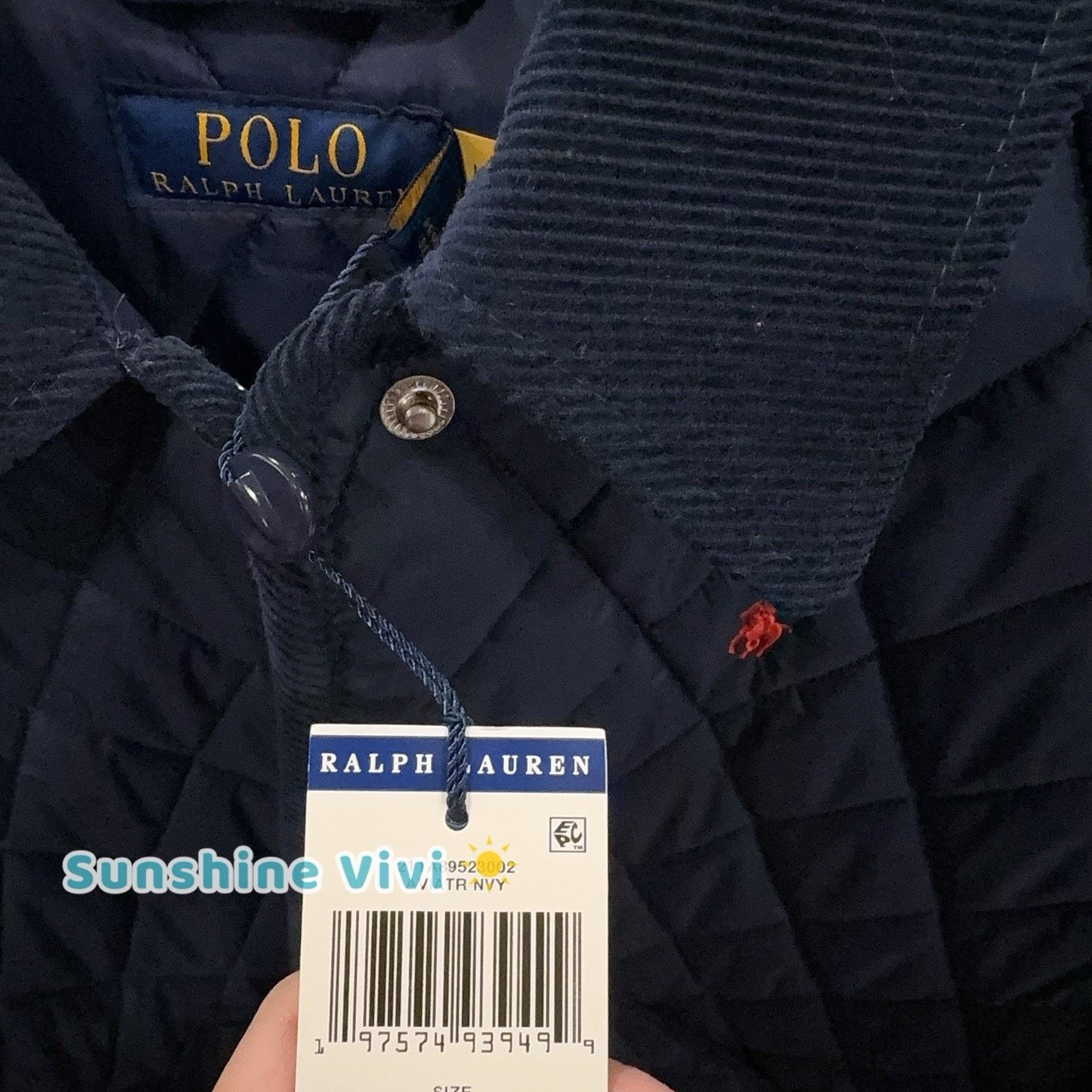 Lauren Ralph Lauren NWT Ralph Lauren Polo Women's Quilted Barn Jacket Navy large Size L / US 10 / IT 46 - 6 Thumbnail