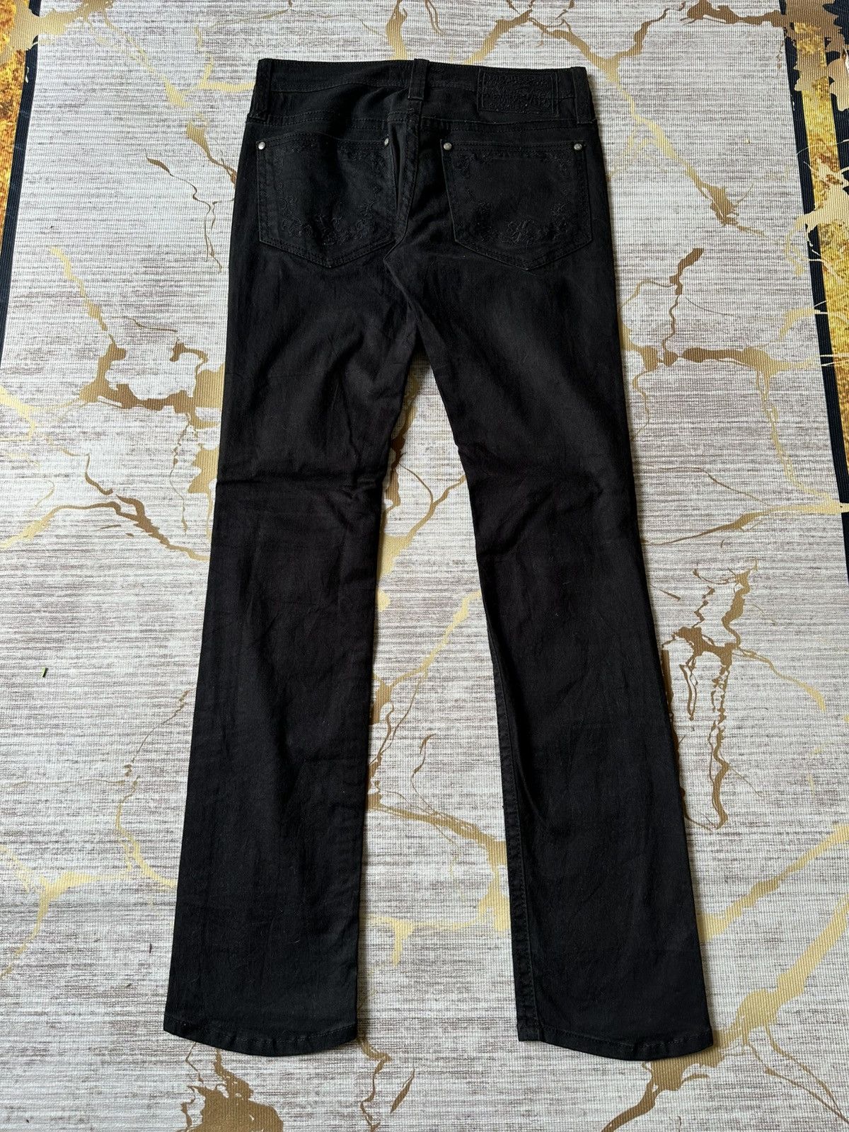 Japanese Brand XFRM Japan Black Jeans Size US 29 - 3 Thumbnail