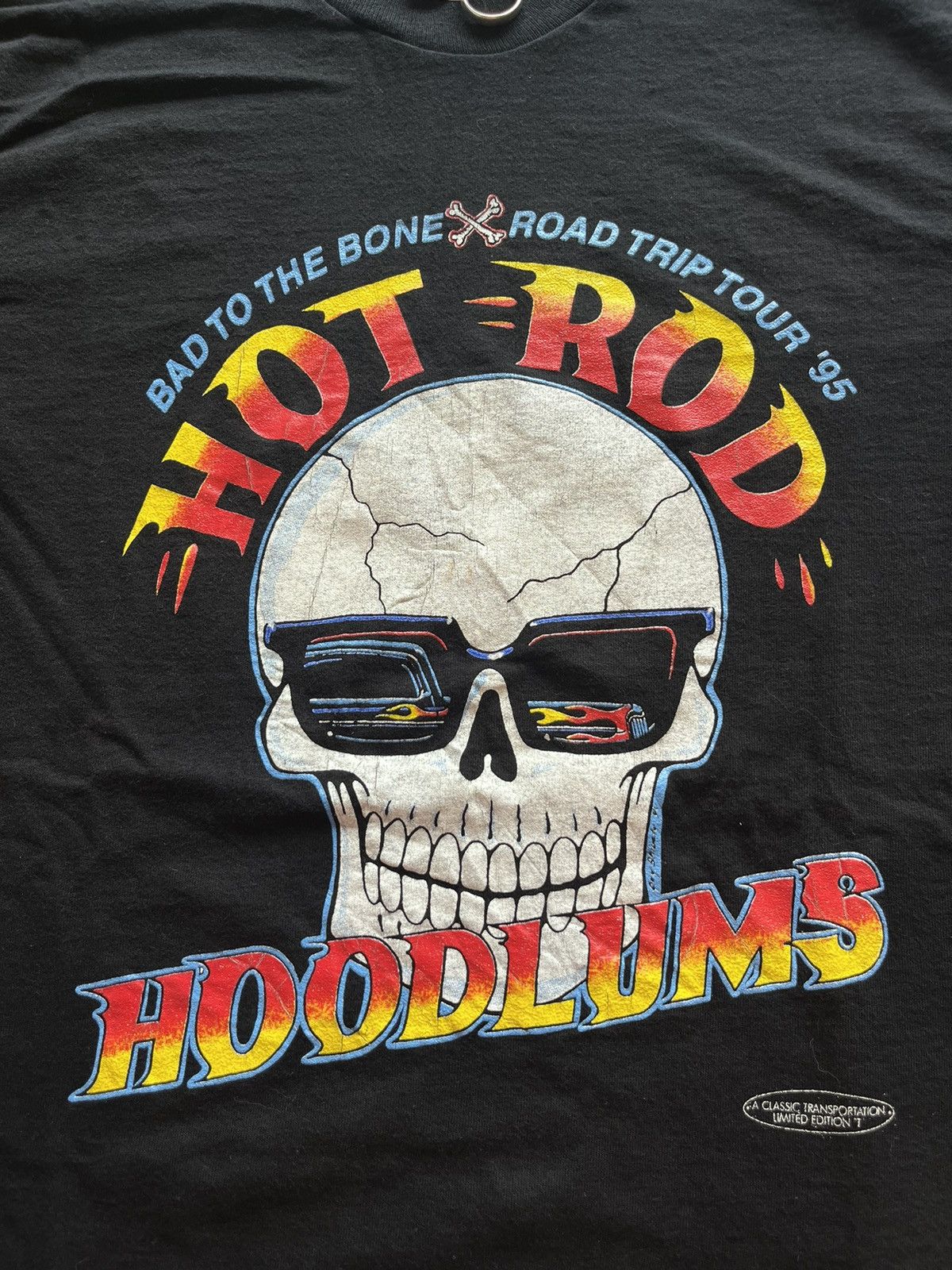 Vintage Vintage HOT ROD Bad to the Bone Road Trip Tour 95’s HoodLums Size US M / EU 48-50 / 2 - 6 Thumbnail