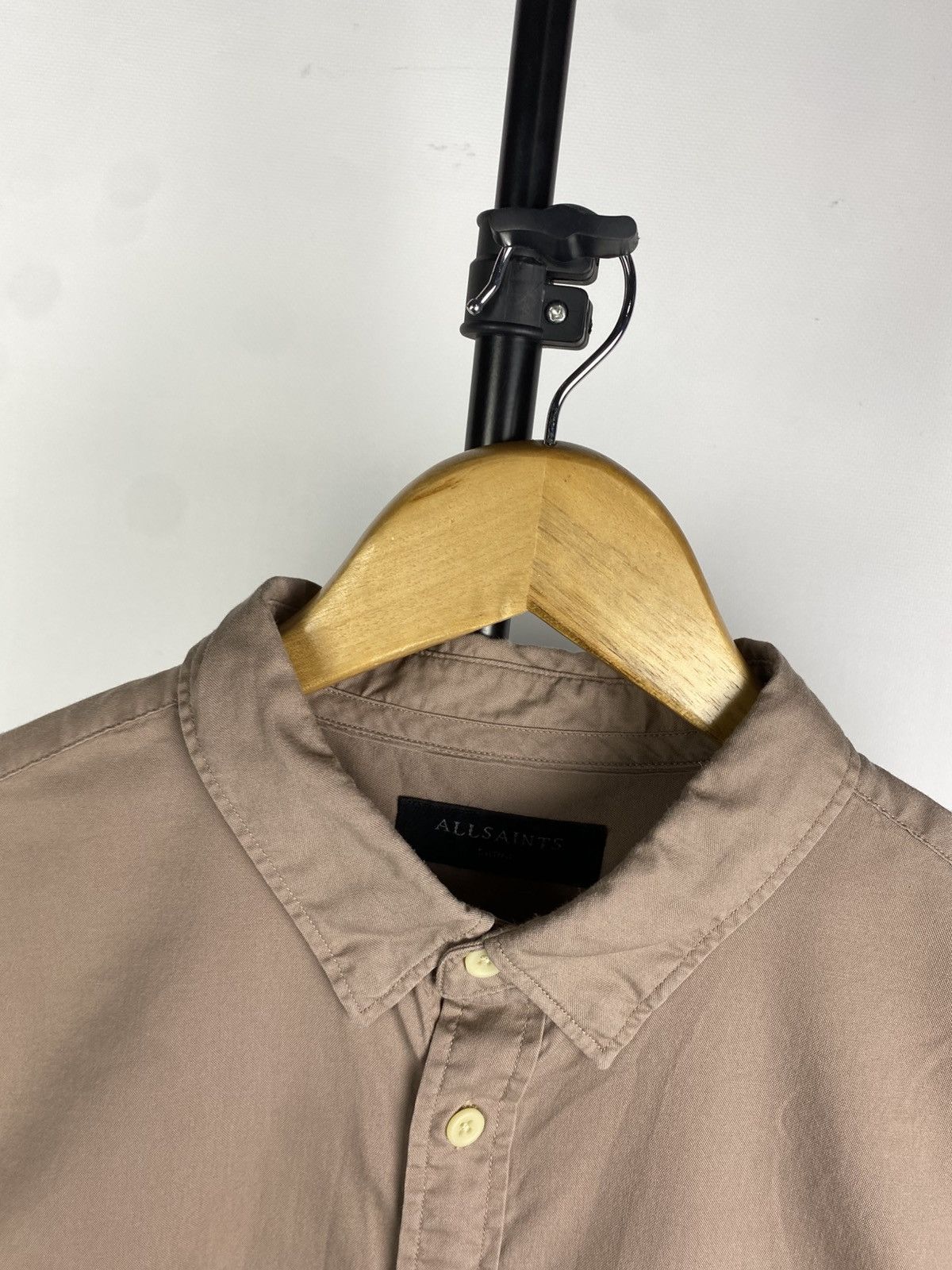 Allsaints × Vintage Luxury Allsaints 90s vintage shirt button up Size US L / EU 52-54 / 3 - 4 Thumbnail