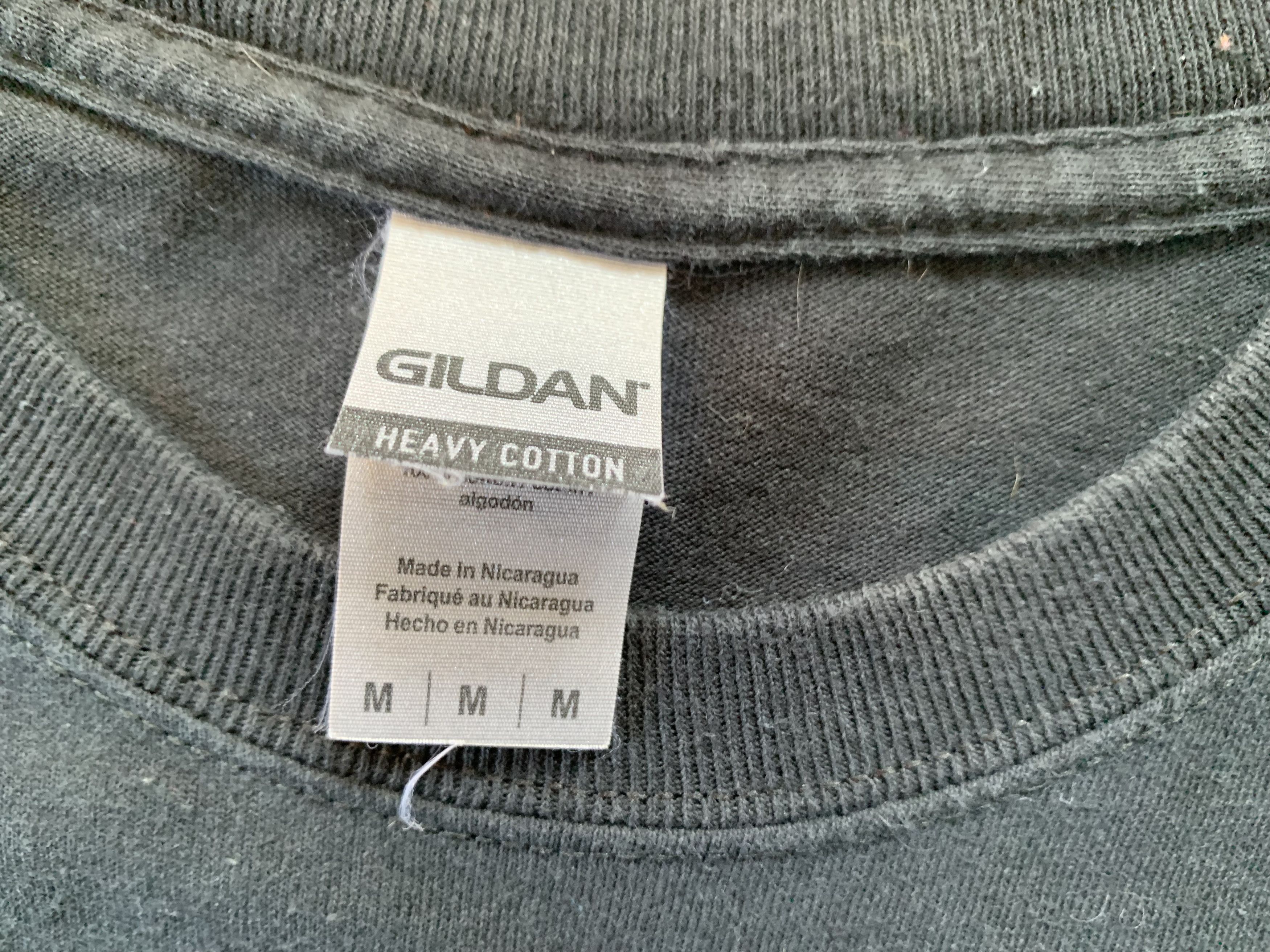 Gildan Vintage Yamaha Cotton Black Printed T Shirt Size US M / EU 48-50 / 2 - 6 Thumbnail