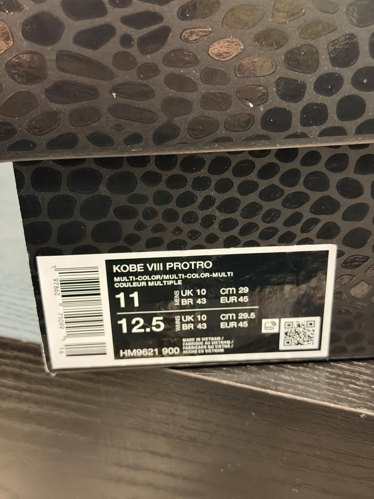 Nike Size 11 Nike Kobe 8 Protro What The Kobe Brand New Size US 11 / EU 44 - 10 Thumbnail
