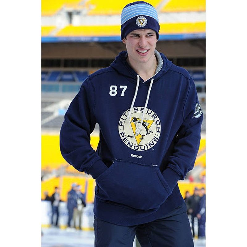 NHL × Reebok Pittsburgh Penguins 2011 RBK FlexFit cap 7 1/4 5/8 blue NHL Size ONE SIZE - 2 Thumbnail