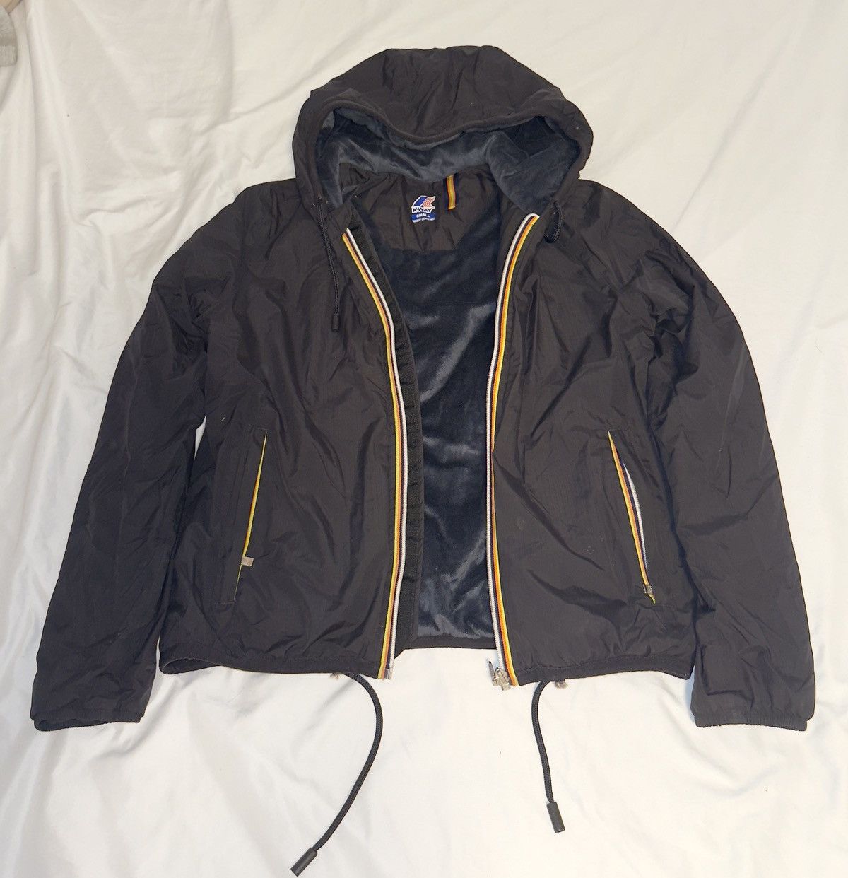 K-Way K-way fleece lining zip hoodie Size US S / EU 44-46 / 1 - 1 Thumbnail