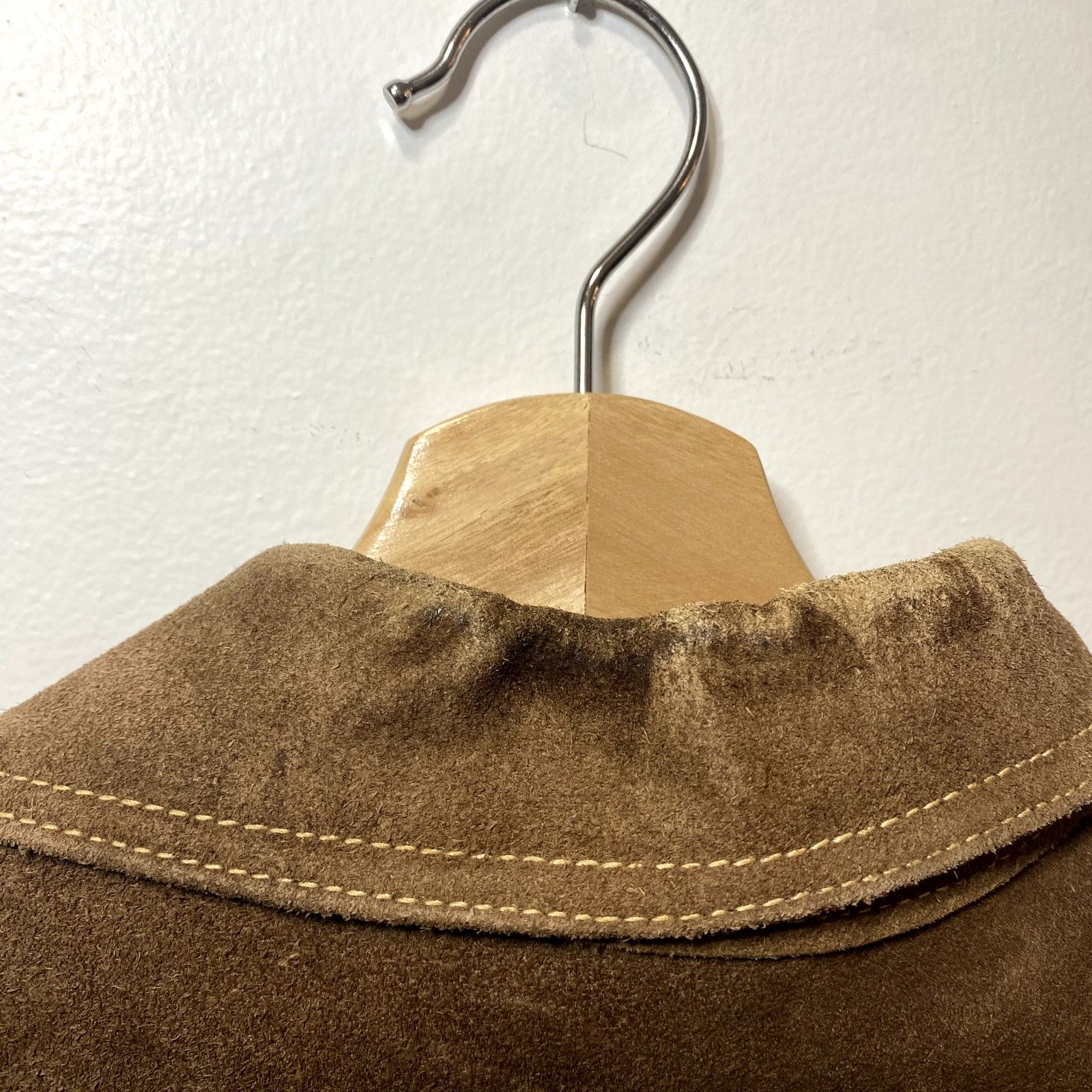 Vintage Vintage Lomeli Of California Western Cowboy Suede Jacket Size XS / US 0-2 / IT 36-38 - 6 Thumbnail