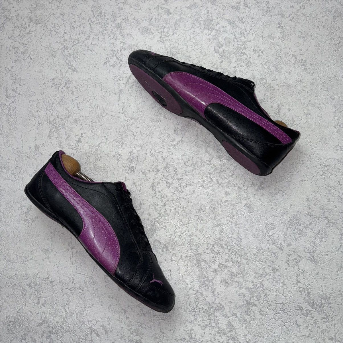 Puma Vintage Puma Speedcat Black/Purple Size 39 Size US 9 / IT 39 - 2 Thumbnail