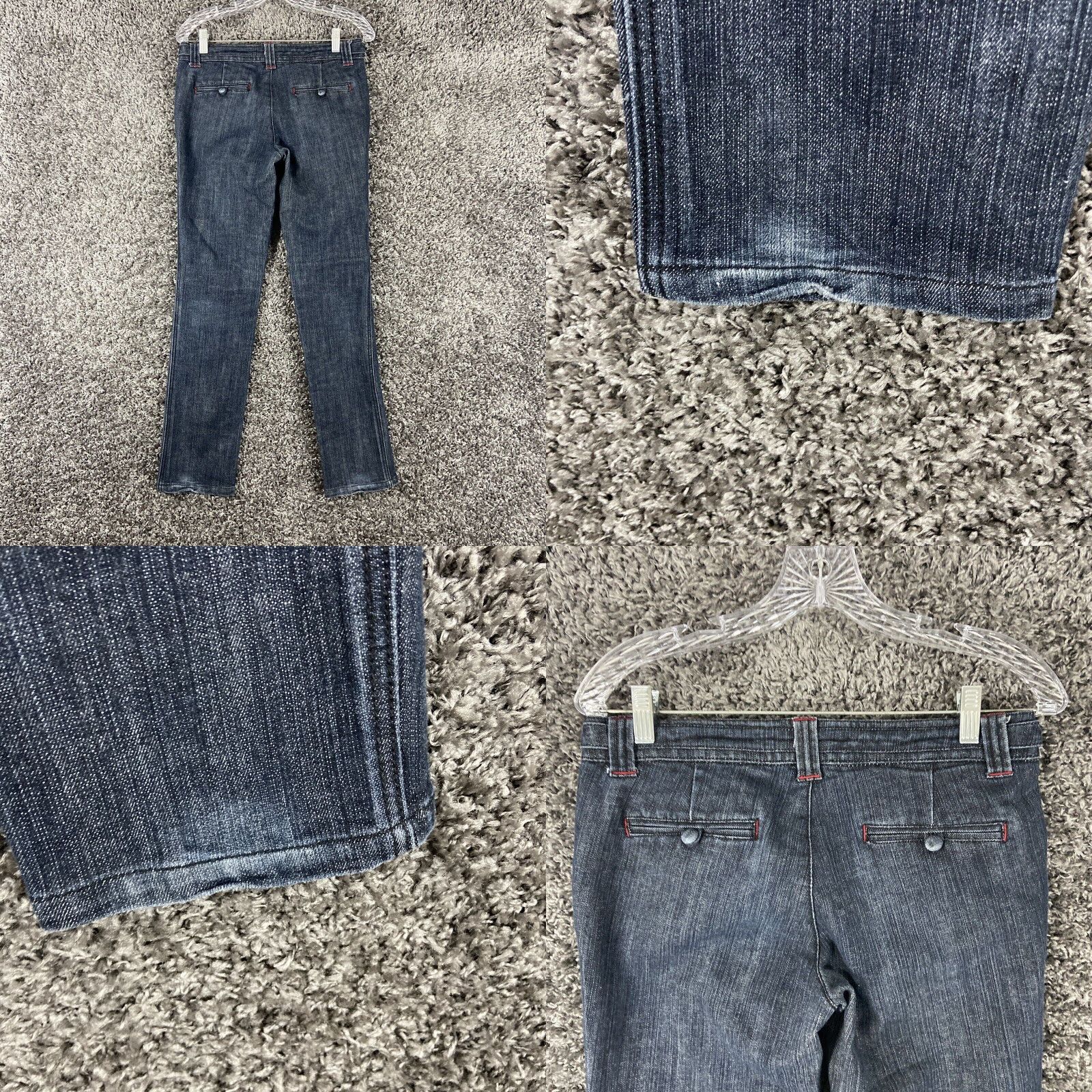 Vintage Boom Boom Jeans Women 7 Blue Skinny Womens Size 28" / US 6 / IT 42 - 8 Thumbnail
