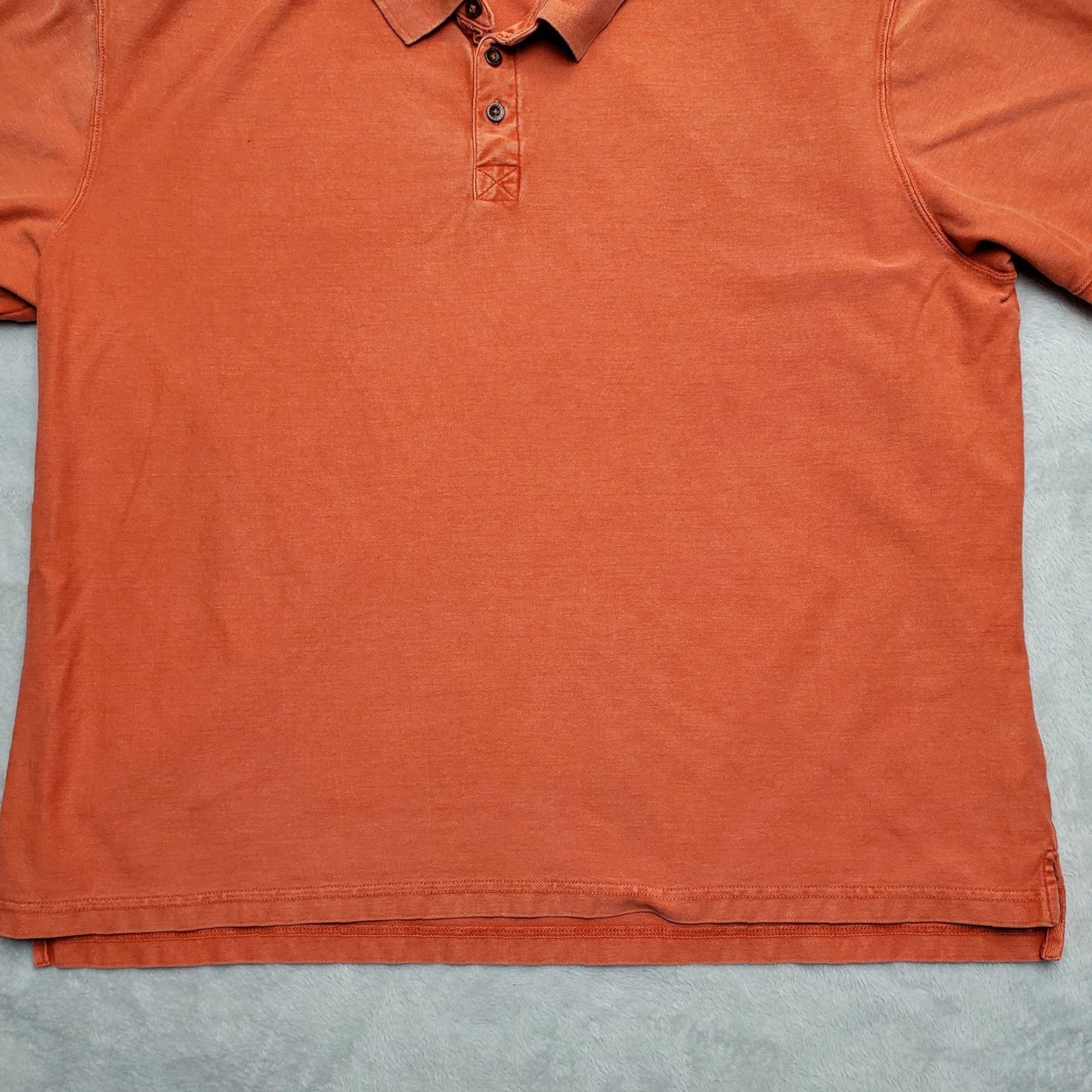 Vintage VINTAGE Cabelas Redhead Polo Shirt Mens 3XL Orange 100% Cotton Short Sleeve Outdoor Shirt Mens Orange Polo Size US XXL / EU 58 / 5 - 3 Thumbnail