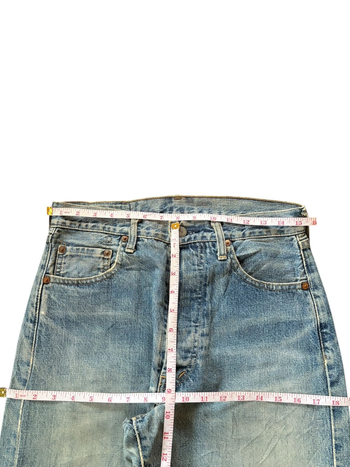 Levi's Vintage 90s Levis 503BXX Big E Selvedge Mud Wash Jeans Size US 31 - 6 Thumbnail