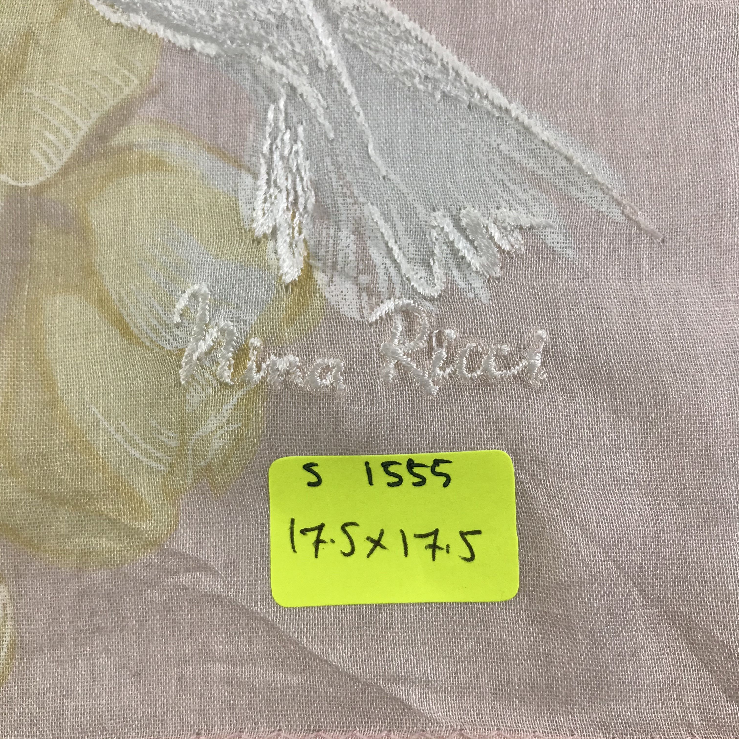 Nina Ricci × Vintage Nina Ricci Bandana / Handkerchief / Neckerchief - S1555 Size ONE SIZE - 5 Thumbnail