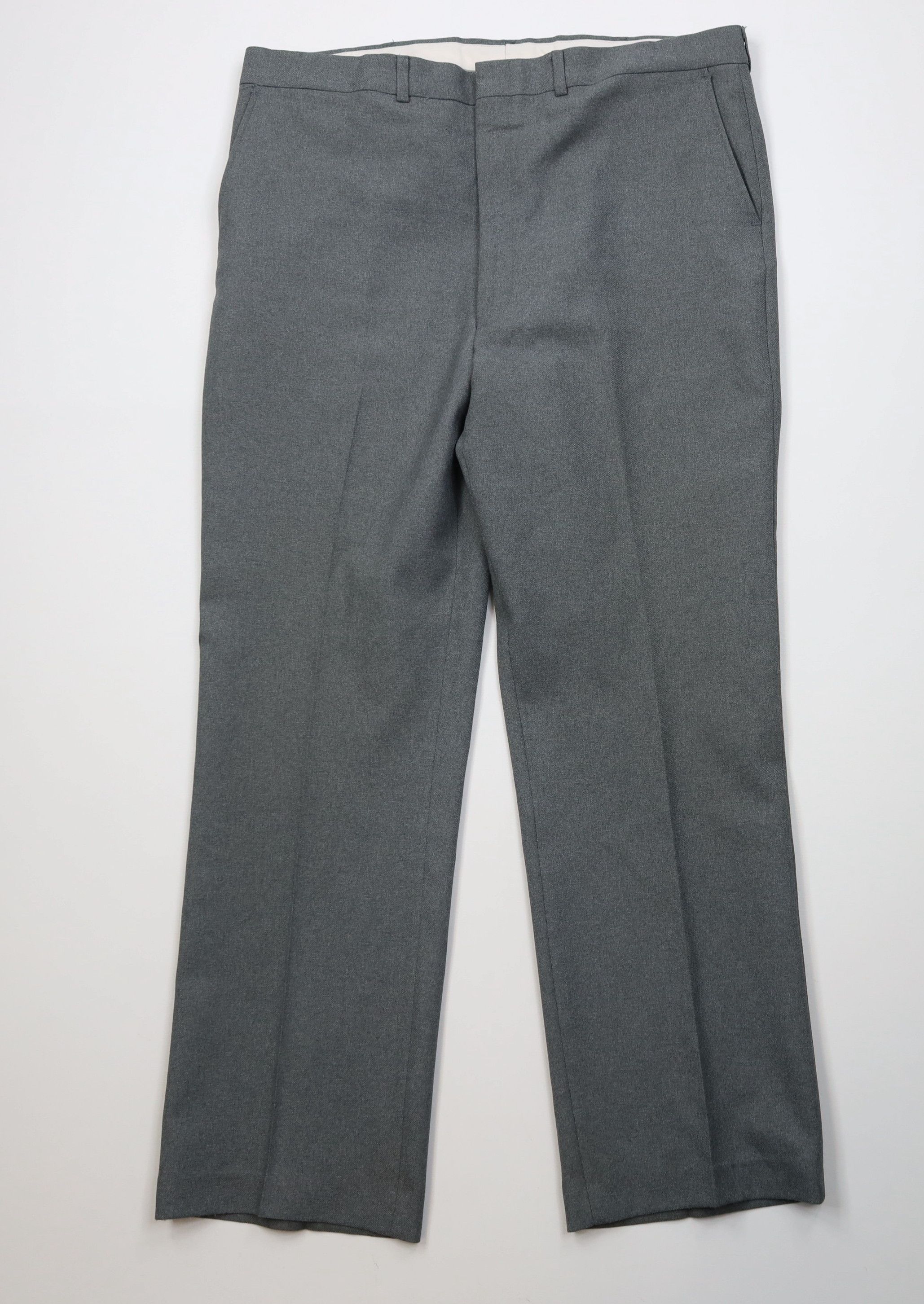 Vintage Vintage 70s Streetwear Flared Wide Leg Chino Pants Gray USA Size US 40 / EU 56 - 1 Thumbnail