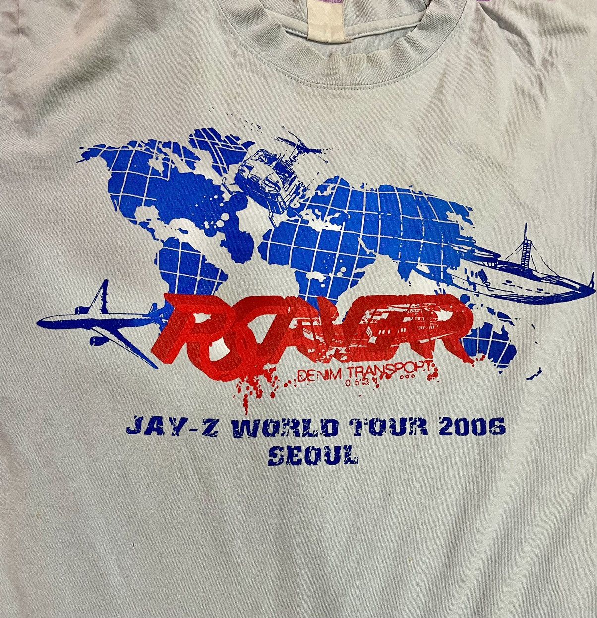 Jay Z × Rap Tees × Rocawear 2006 JAY Z WORLD TOUR x ROCAWEAR