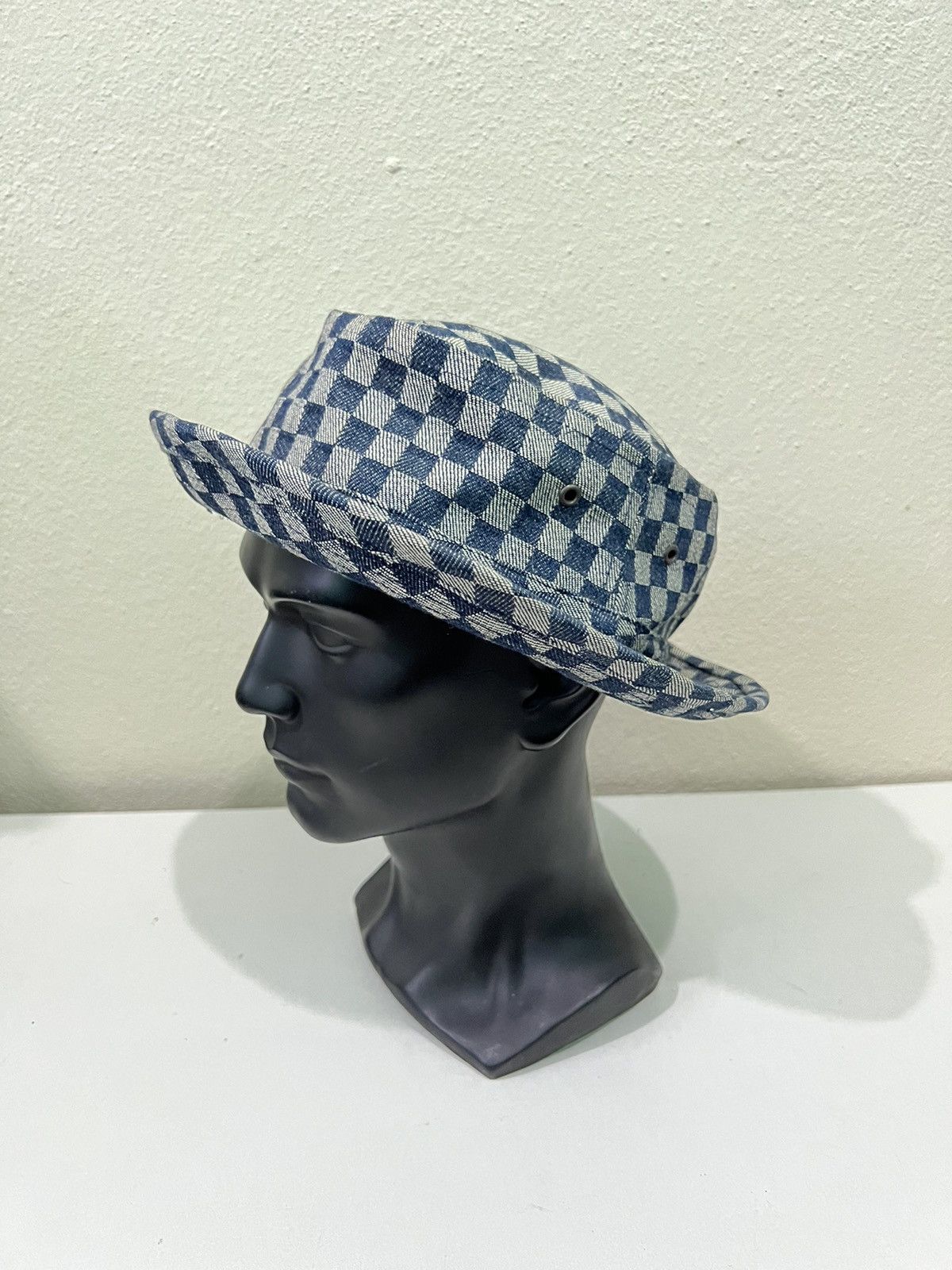 Japanese Brand Japanese Brand Checkered Plaid Tartan Bucket Hats Size ONE SIZE - 3 Thumbnail