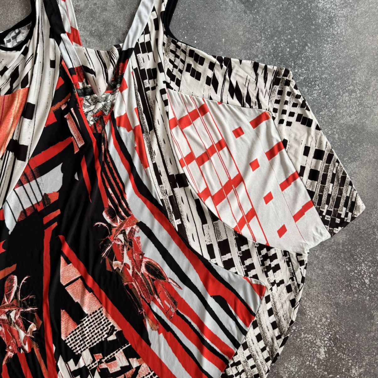 Hysteric Glamour Save the Queen Italy Vintage Y2K Abstract Art Dress Size M / US 6-8 / IT 42-44 - 8 Thumbnail