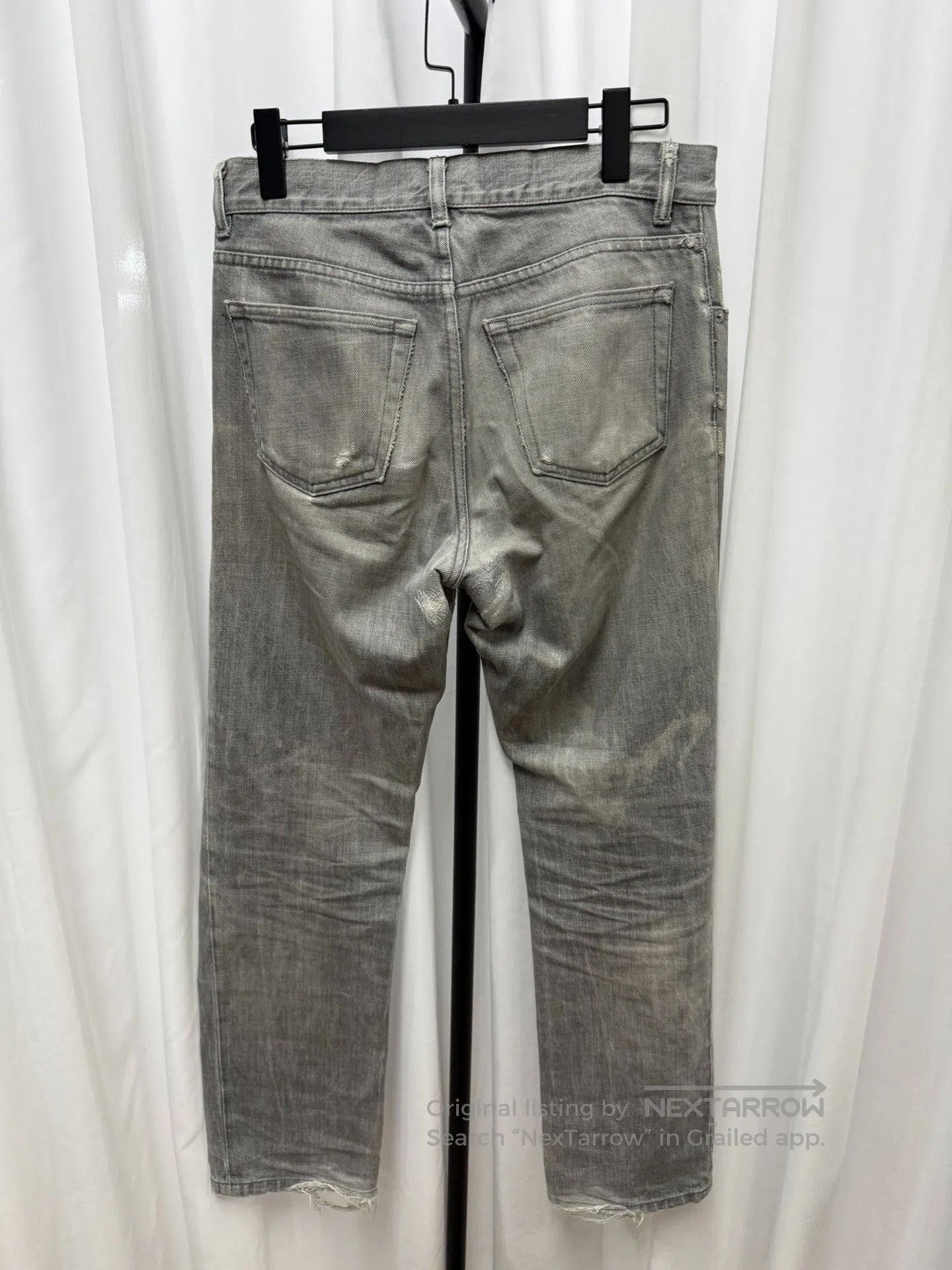 Helmut Lang Helmut Lang Distressed Washed Jeans. Size US 32 / EU 48 - 6 Thumbnail