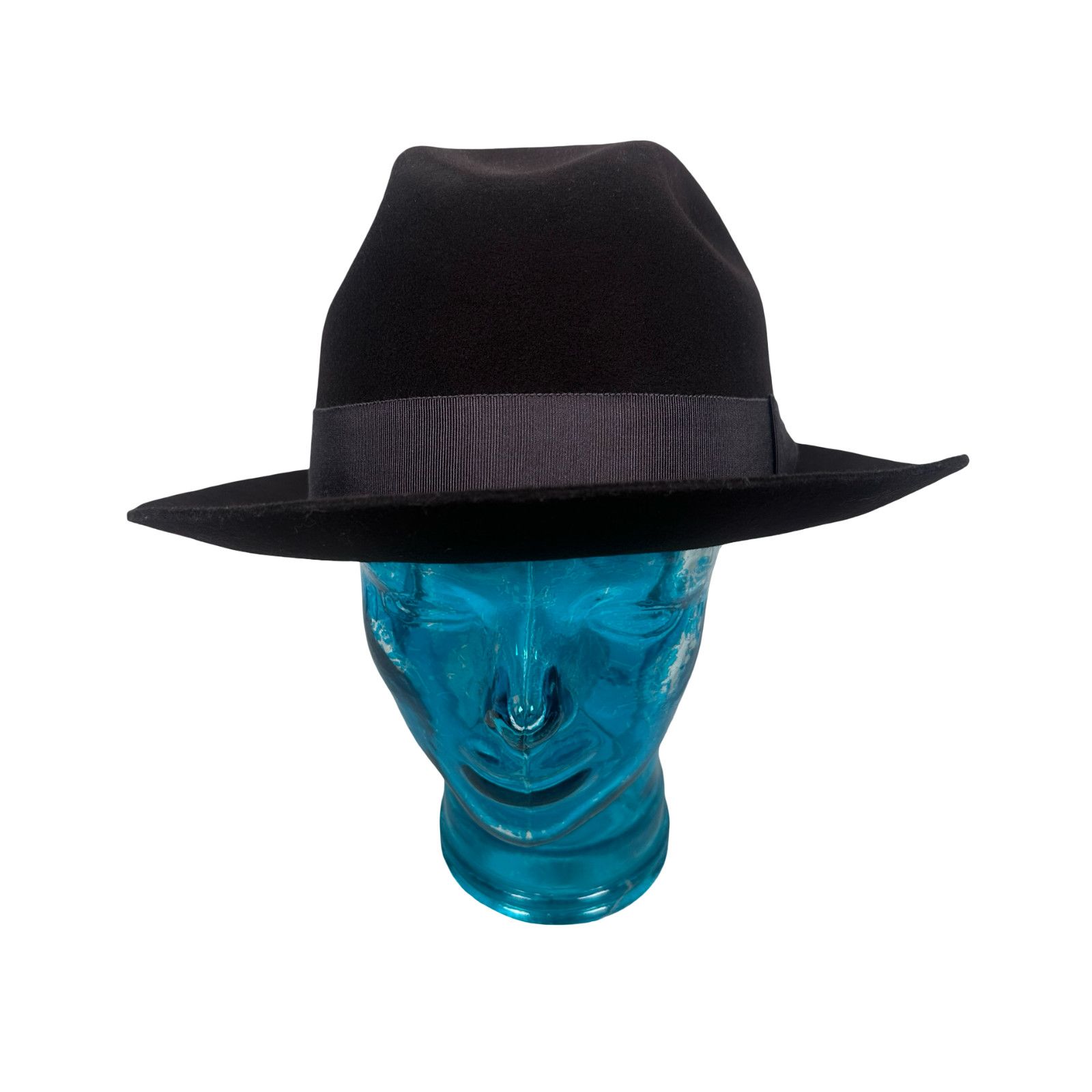 RRL Ralph Lauren RRL Ralph Lauren Double RL Fedora Hat Men L Brown Pinched Size ONE SIZE - 2 Thumbnail