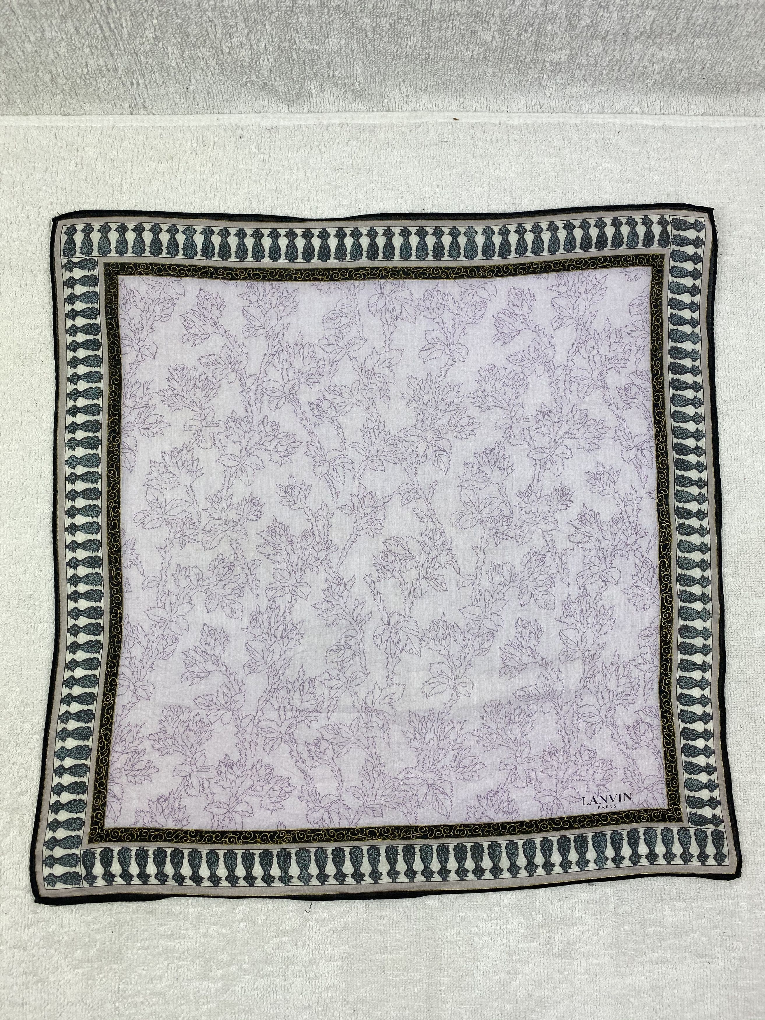 Lanvin Lanvin Handkerchief / Bandana / Neckerchief Size ONE SIZE - 3 Thumbnail