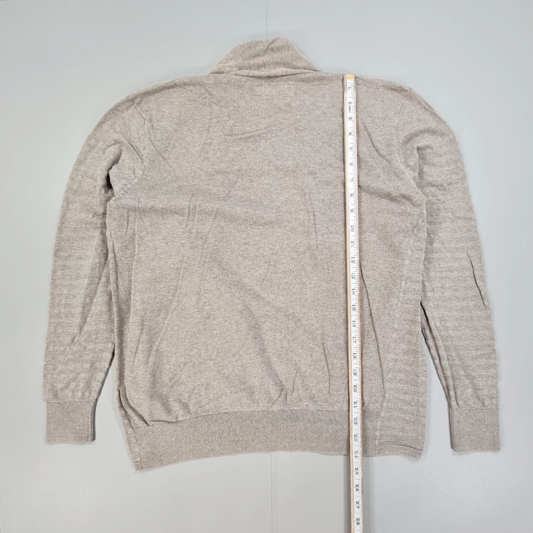 Allsaints AllSaints Womens Cardigan Brown Small Cotton Lightweight Open Front Size S / US 4 / IT 40 - 6 Thumbnail