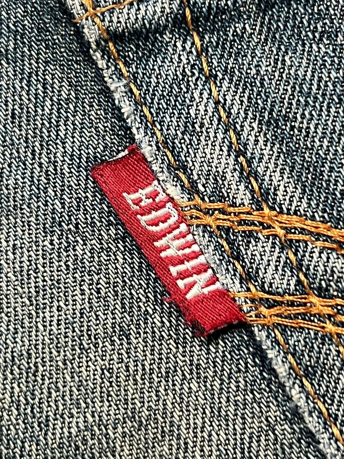 Edwin Edwin 403 Exclusive Vintage Japan - Faded, Distressed Denim Size US 31 - 15 Thumbnail