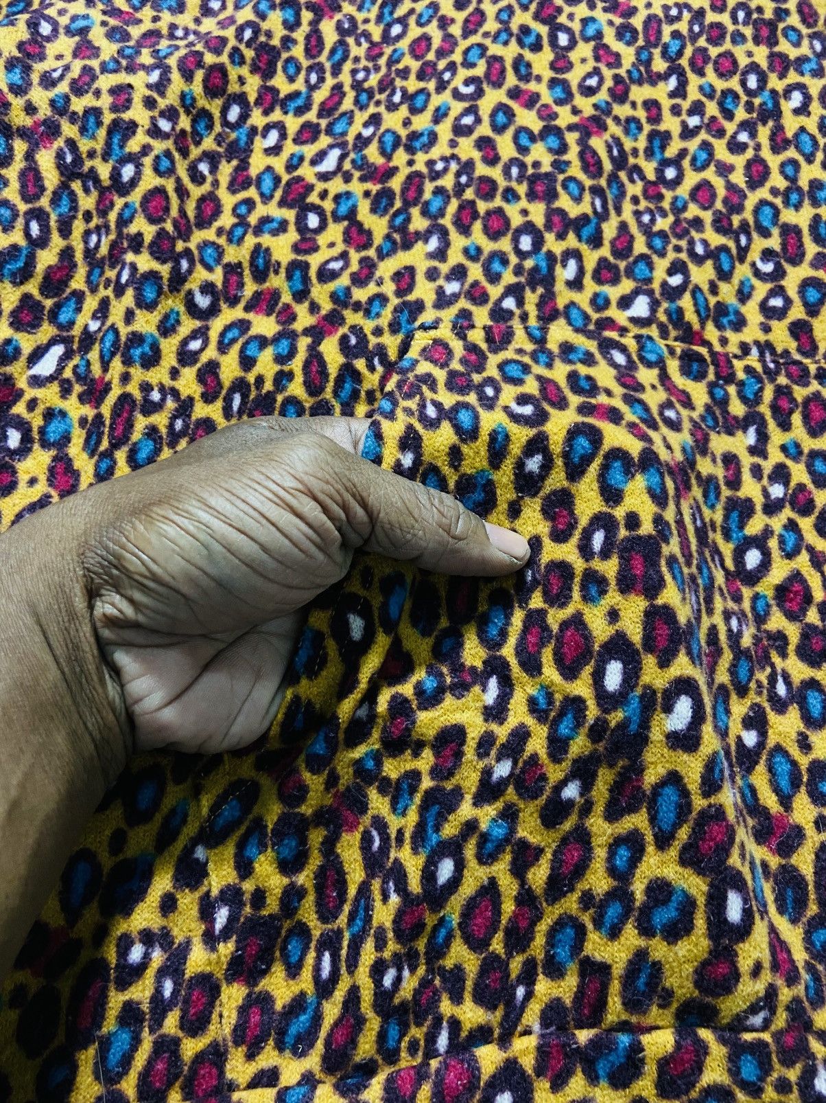 mercibeaucoup Mercibeaucoup Jevous Enprie Leopard Print Oversized Hoodie Size L / US 10 / IT 46 - 10 Thumbnail