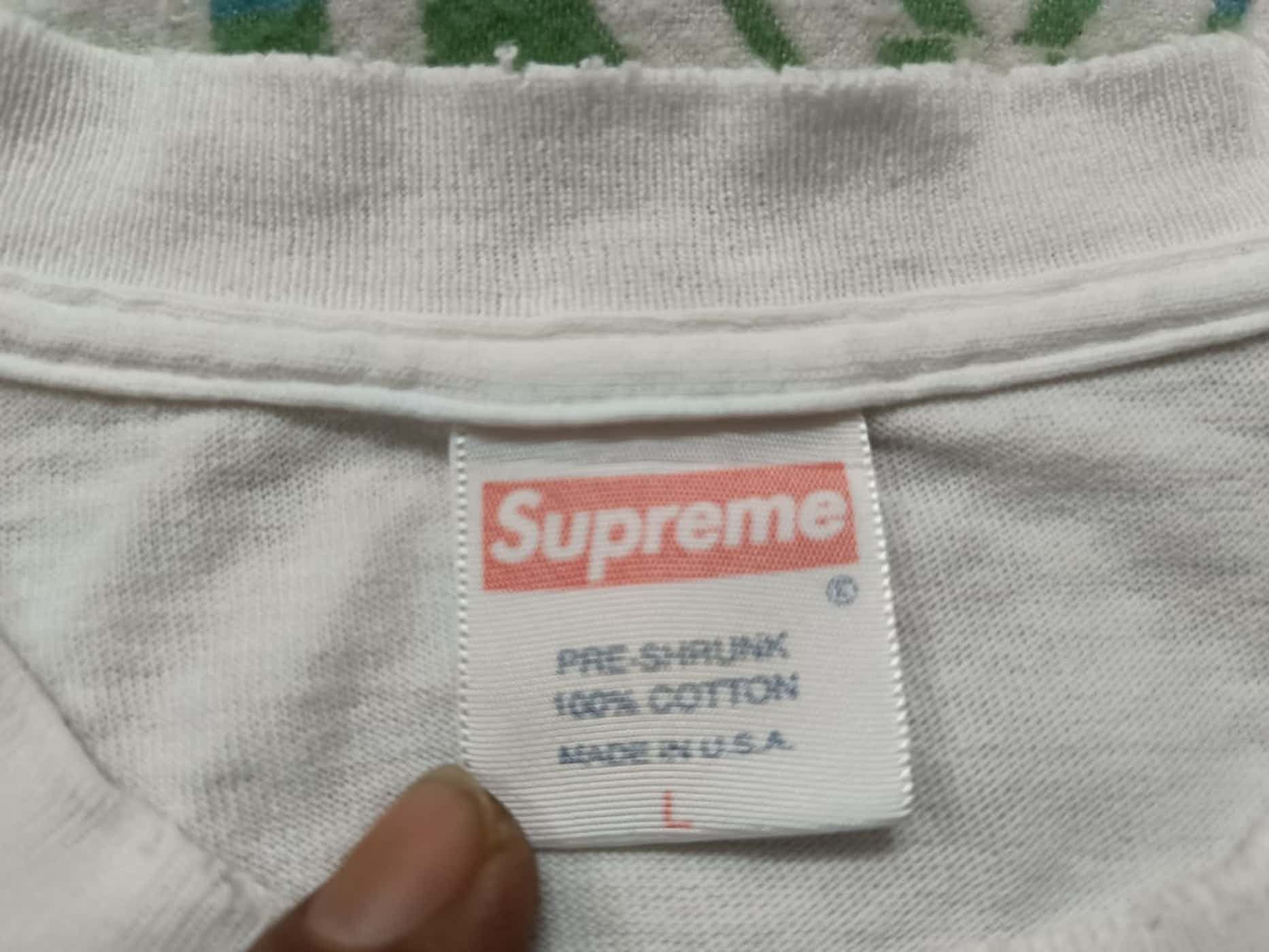 Supreme 🔥🔥 Rare Supreme 2003 Rammellzee Chaser The Eraser Tee Size US L / EU 52-54 / 3 - 4 Thumbnail