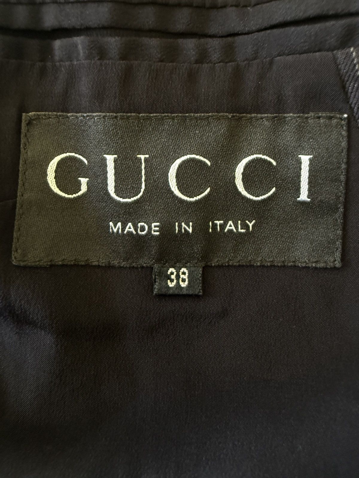 Gucci Gucci by Tom Ford Fall/Winter 1997 Pinstripe Blazer & Pants Size XS / US 0-2 / IT 36-38 - 6 Thumbnail