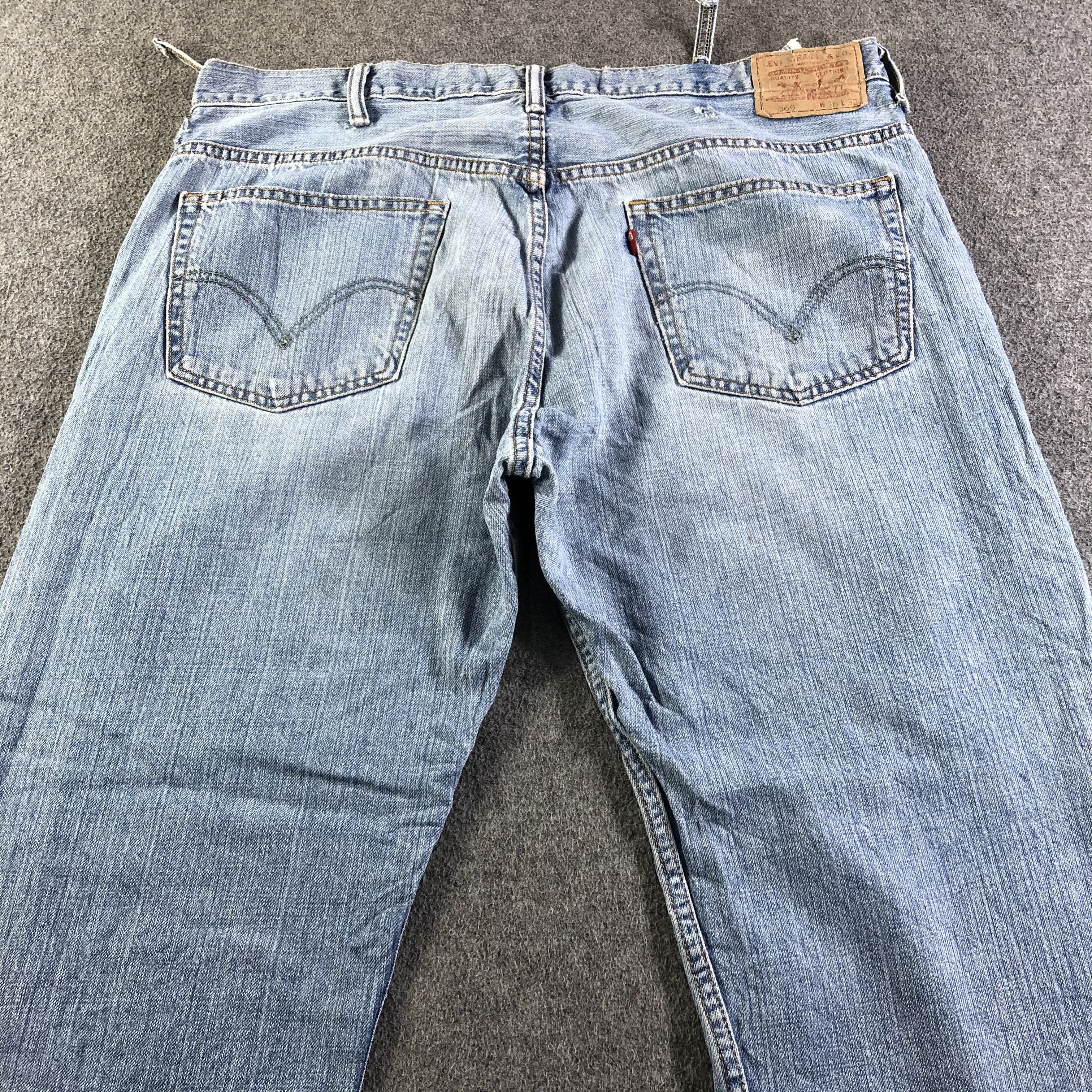 Levi's Vintage Blue Wash Levis 569 Jeans-J4453 Size US 40 / EU 56 - 4 Thumbnail